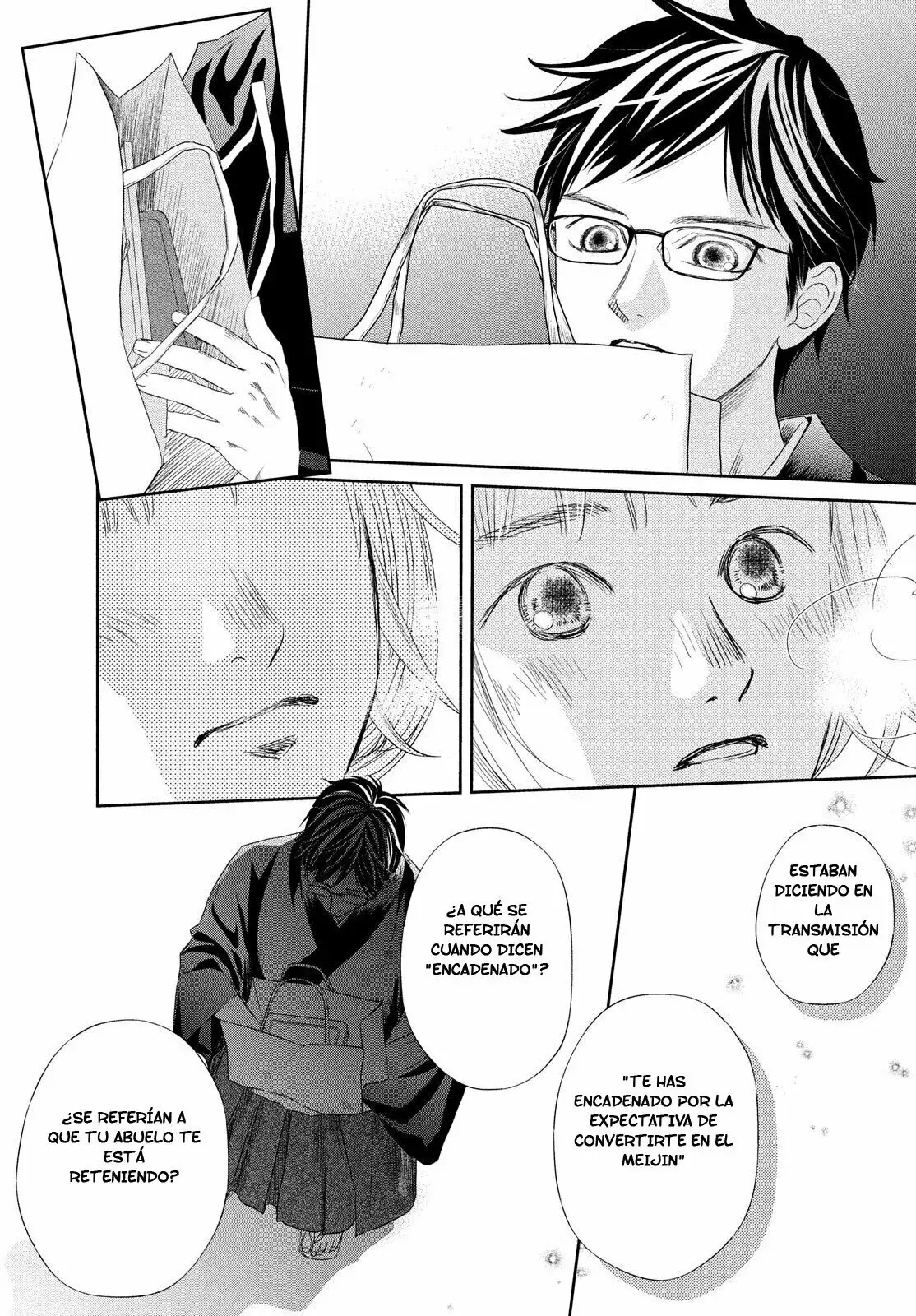Chihayafuru capítulo 237, página 36