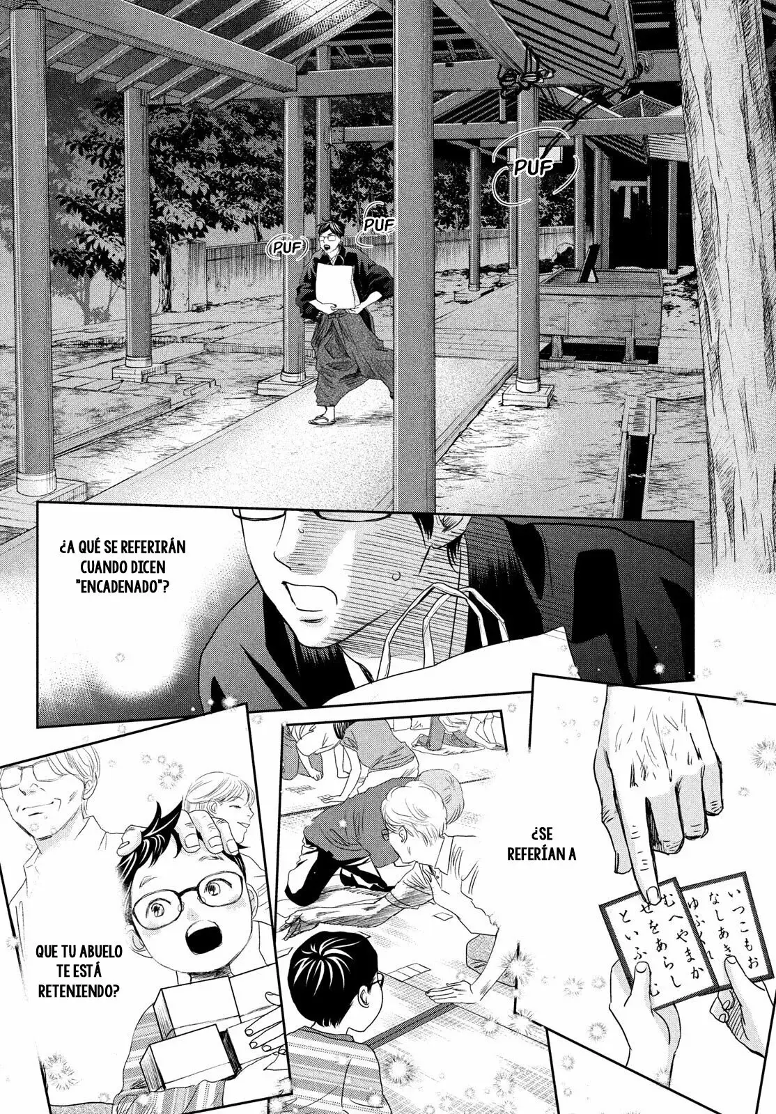 Chihayafuru capítulo 238, página 8