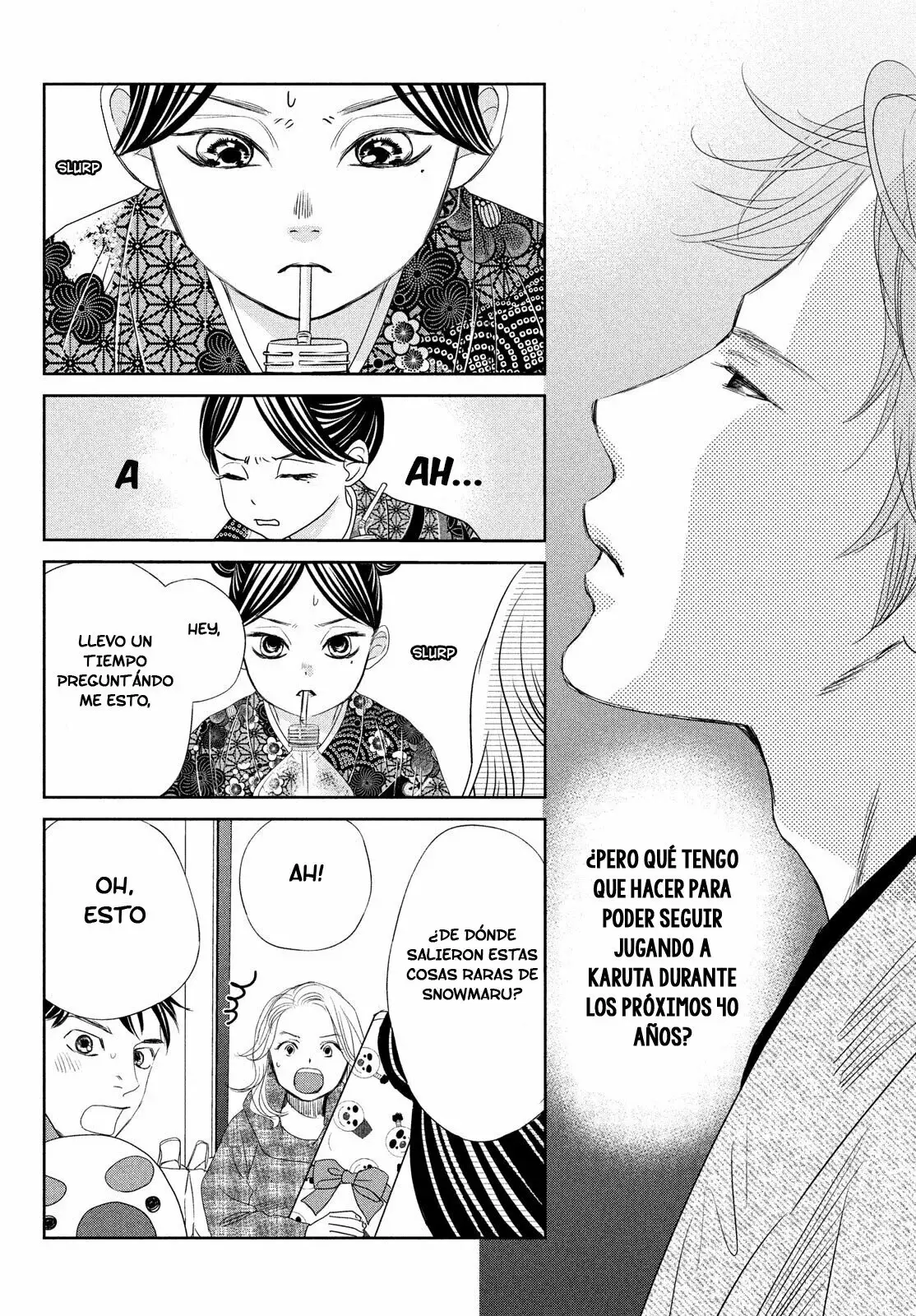 Chihayafuru capítulo 238, página 34