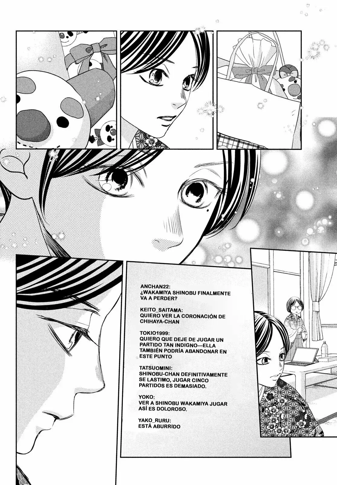 Chihayafuru capítulo 238, página 36