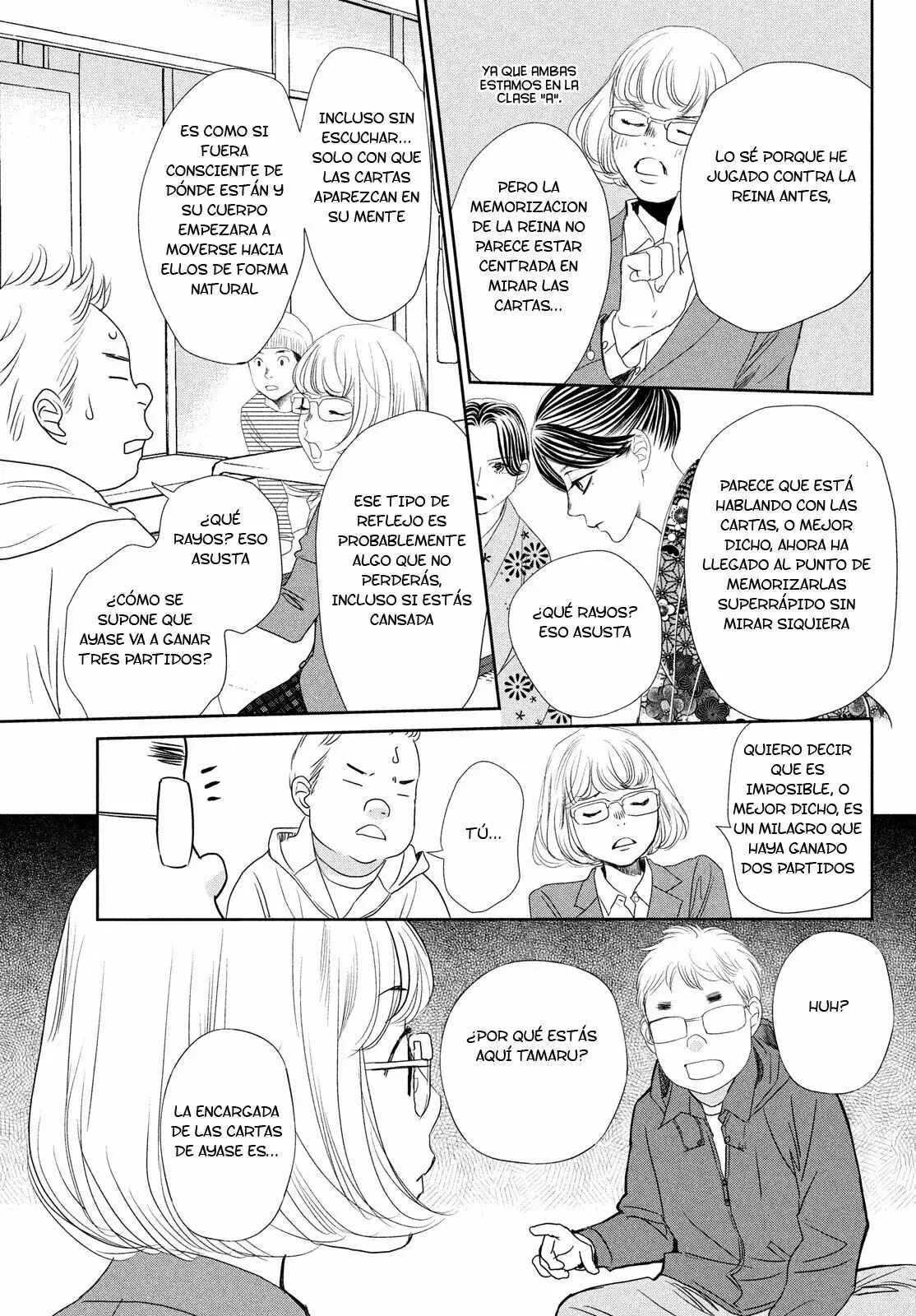 Chihayafuru capítulo 239, página 31