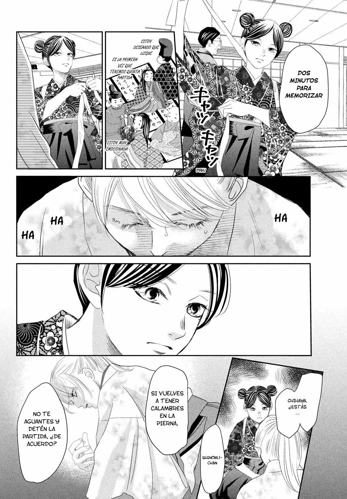 Chihayafuru capítulo 239, página 36