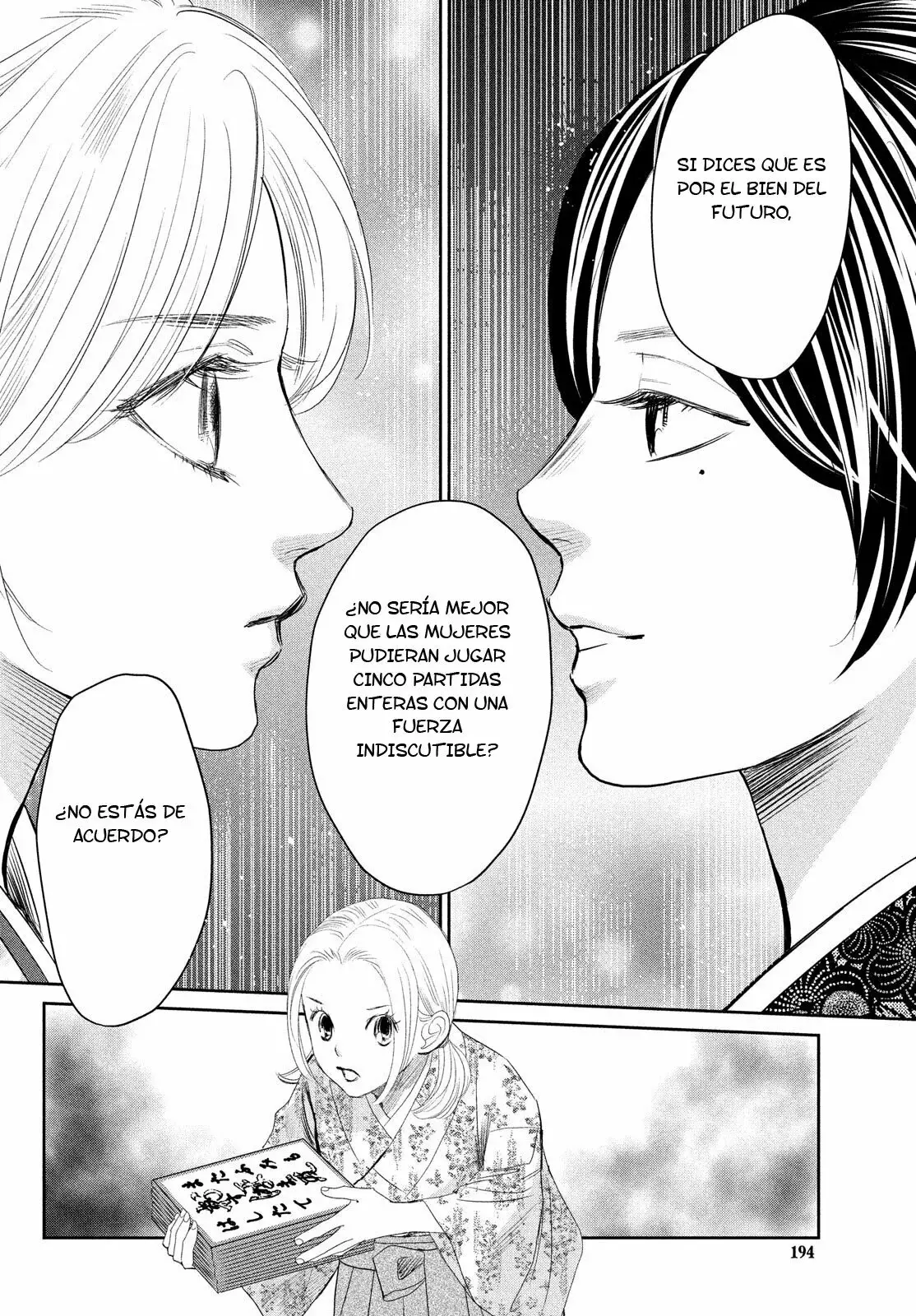 Chihayafuru capítulo 239, página 38