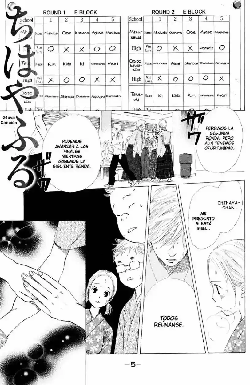 Chihayafuru capítulo 24, página 8