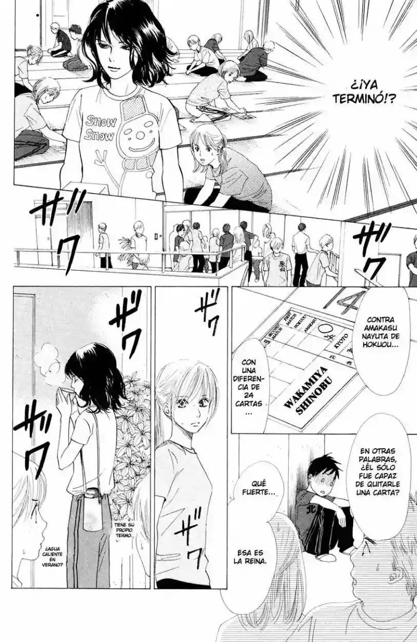 Chihayafuru capítulo 24, página 30