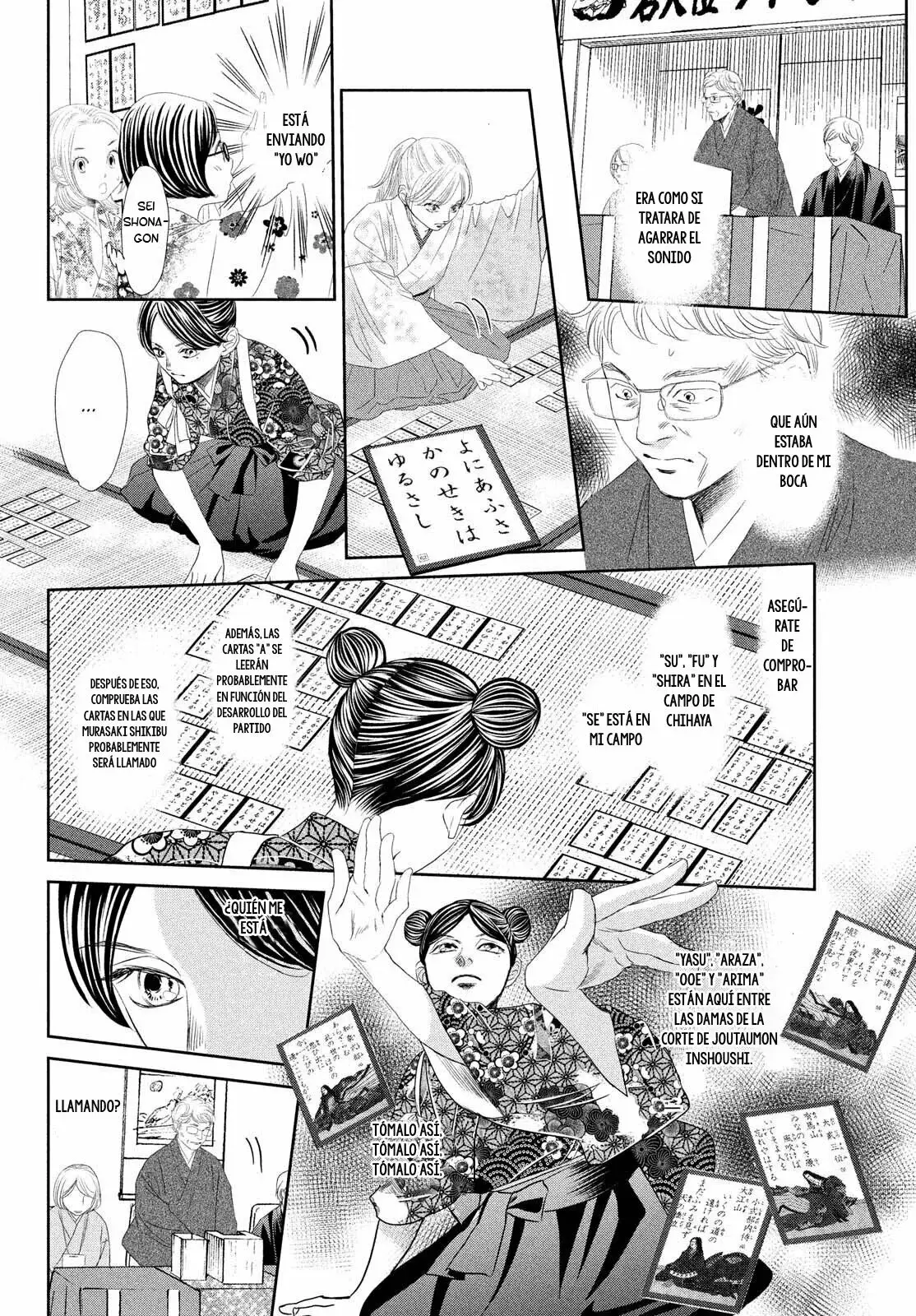 Chihayafuru capítulo 240, página 22