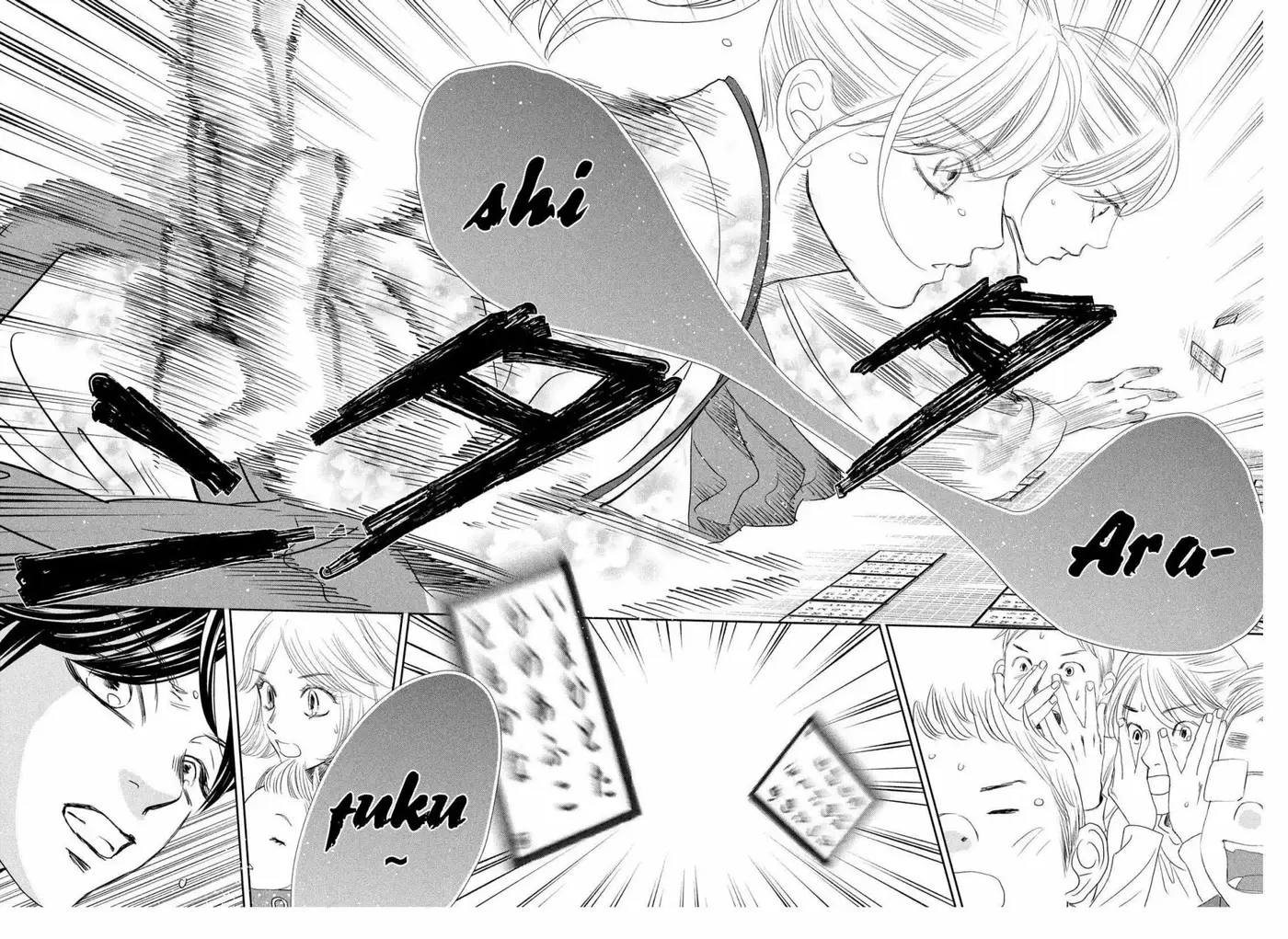 Chihayafuru capítulo 241, página 28