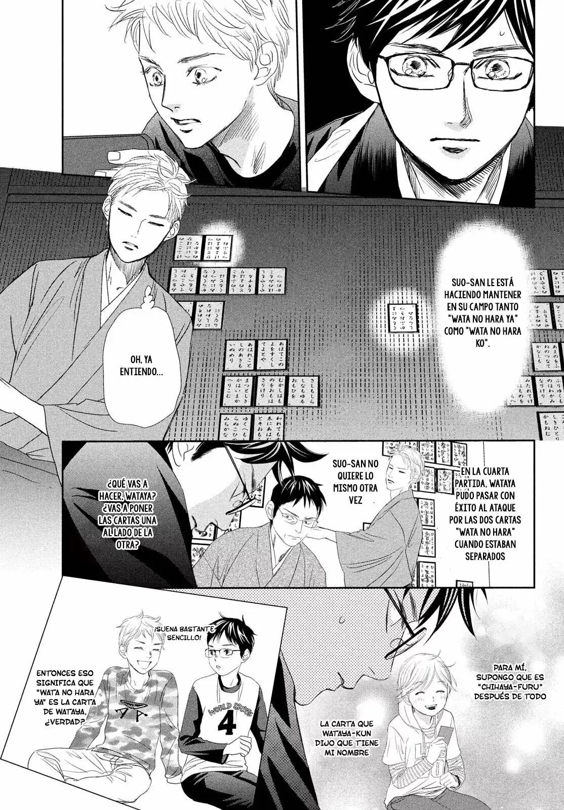 Chihayafuru capítulo 242, página 8