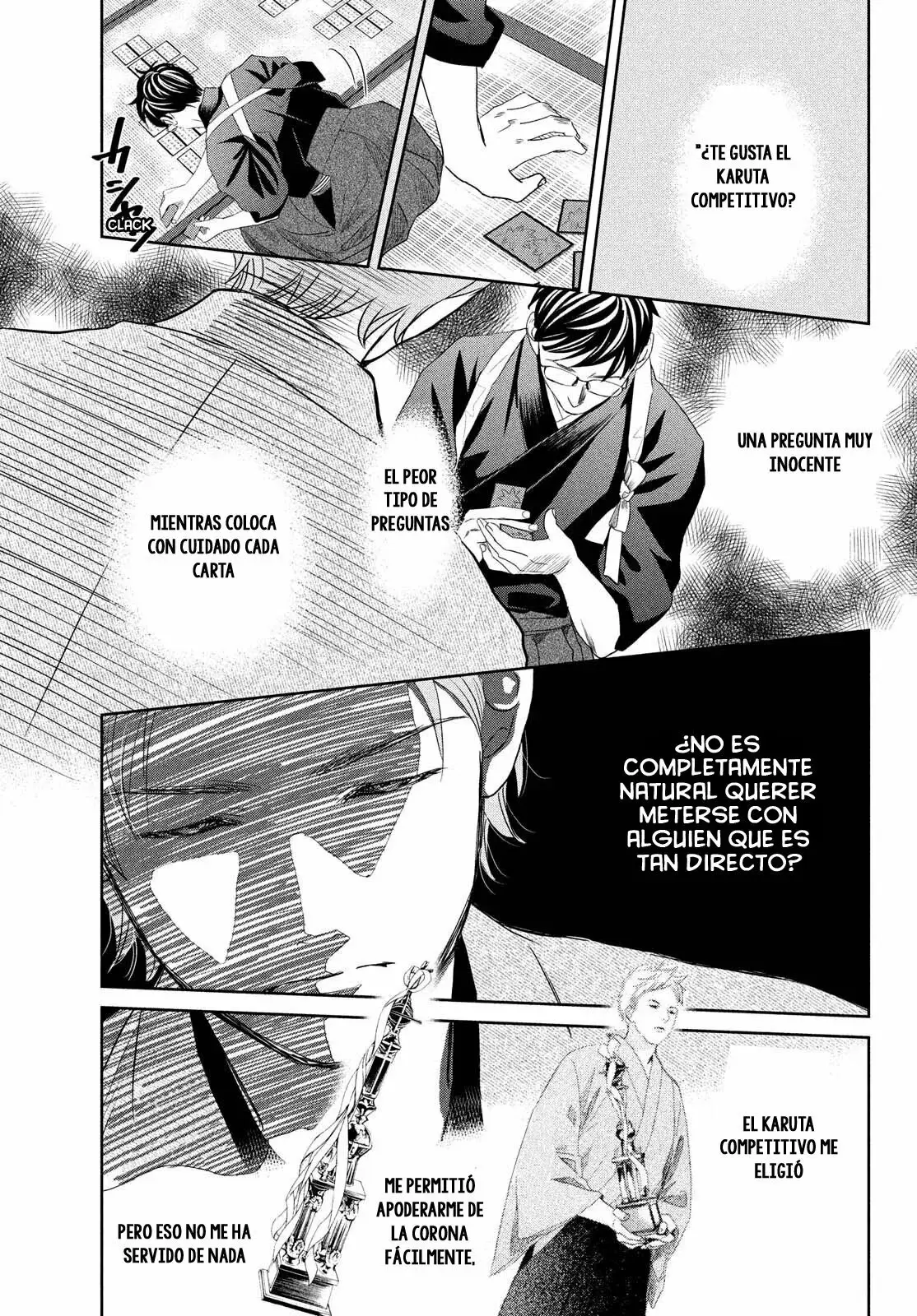 Chihayafuru capítulo 242, página 18