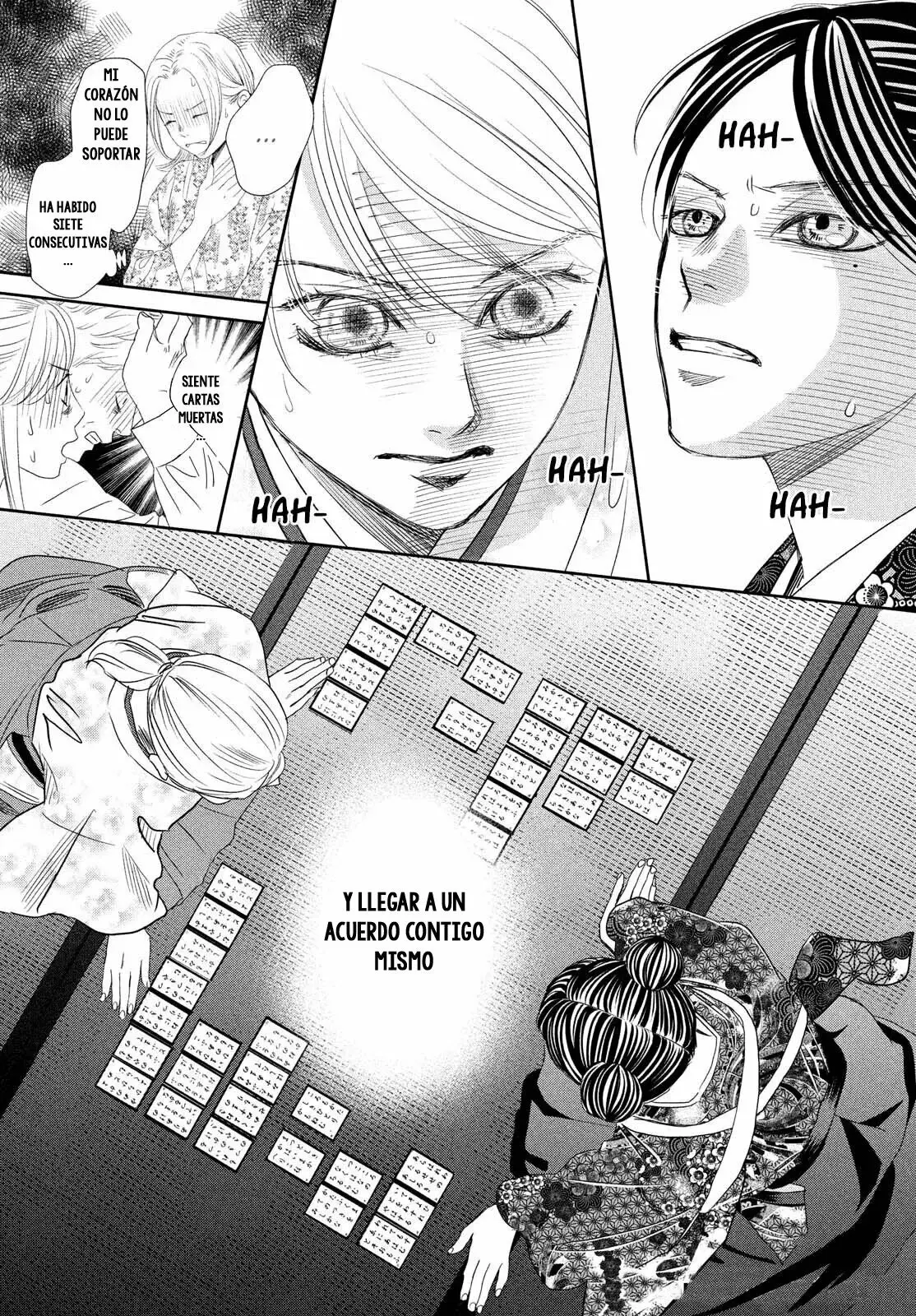 Chihayafuru capítulo 242, página 40