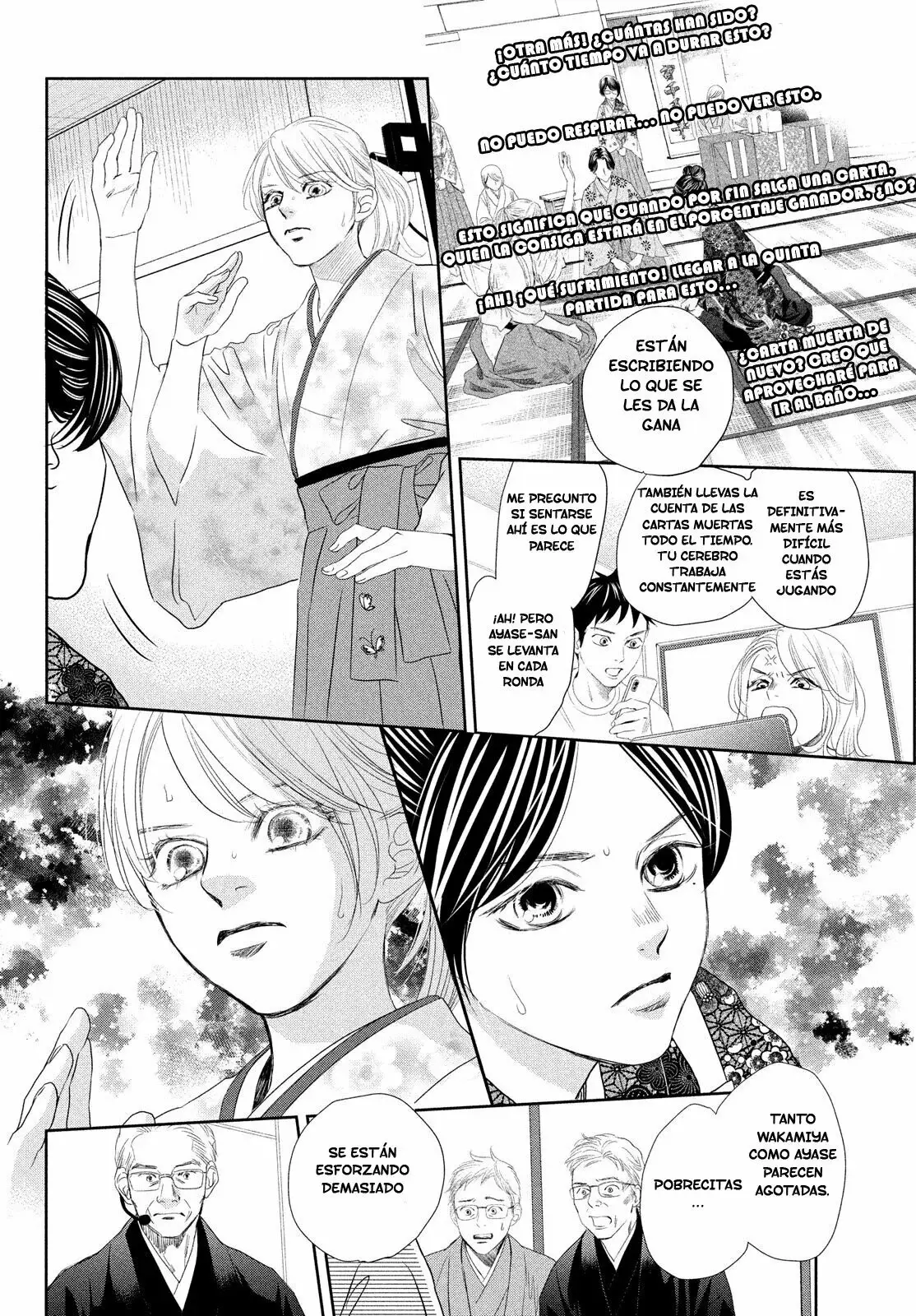 Chihayafuru capítulo 243, página 4