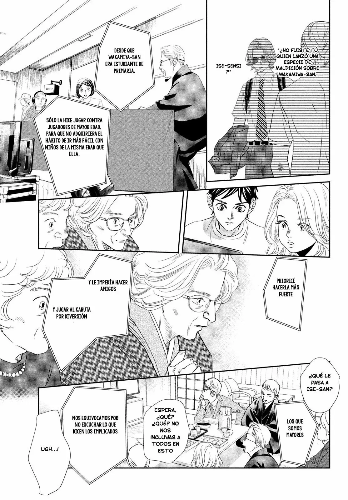 Chihayafuru capítulo 243, página 28