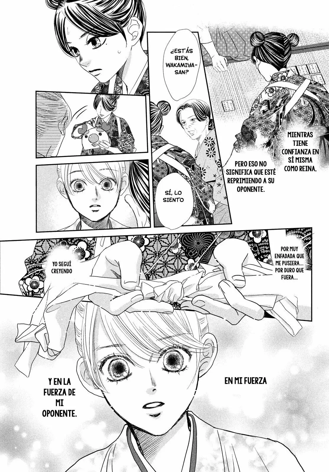 Chihayafuru capítulo 243, página 30