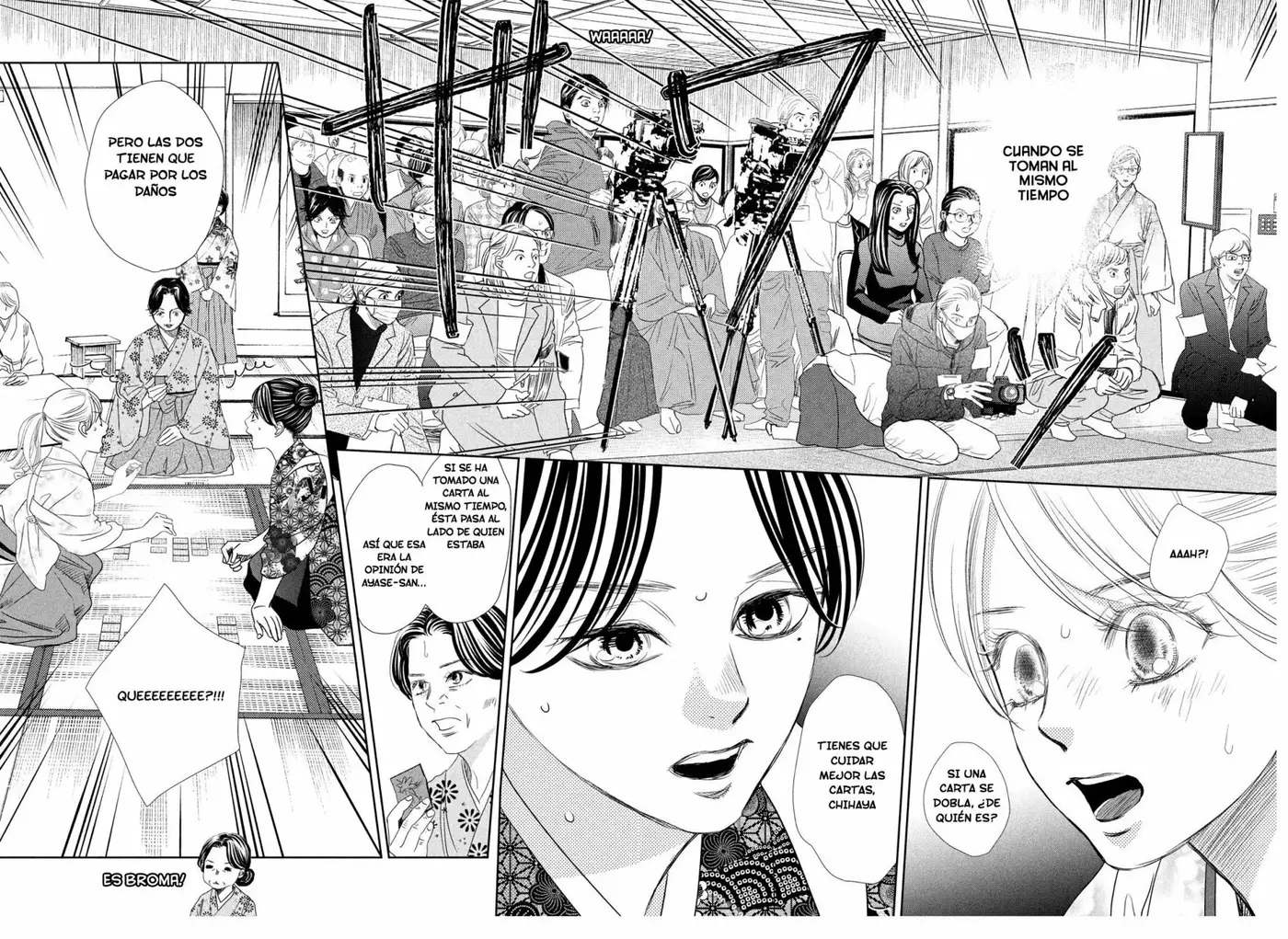 Chihayafuru capítulo 243, página 37