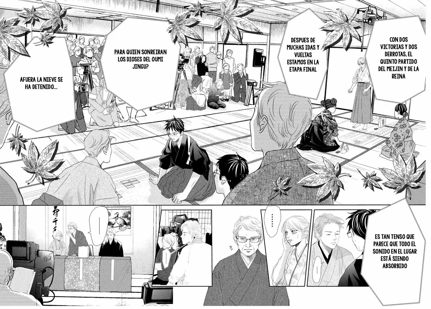 Chihayafuru capítulo 244, página 4
