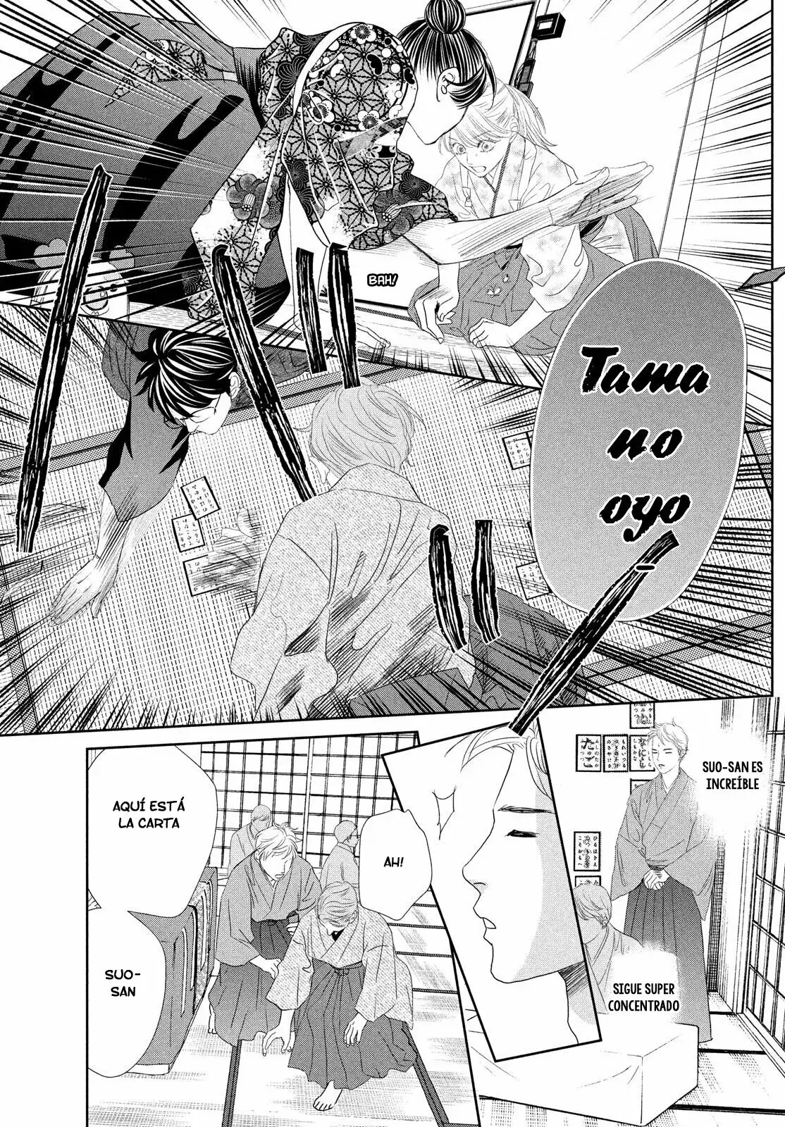 Chihayafuru capítulo 244, página 24
