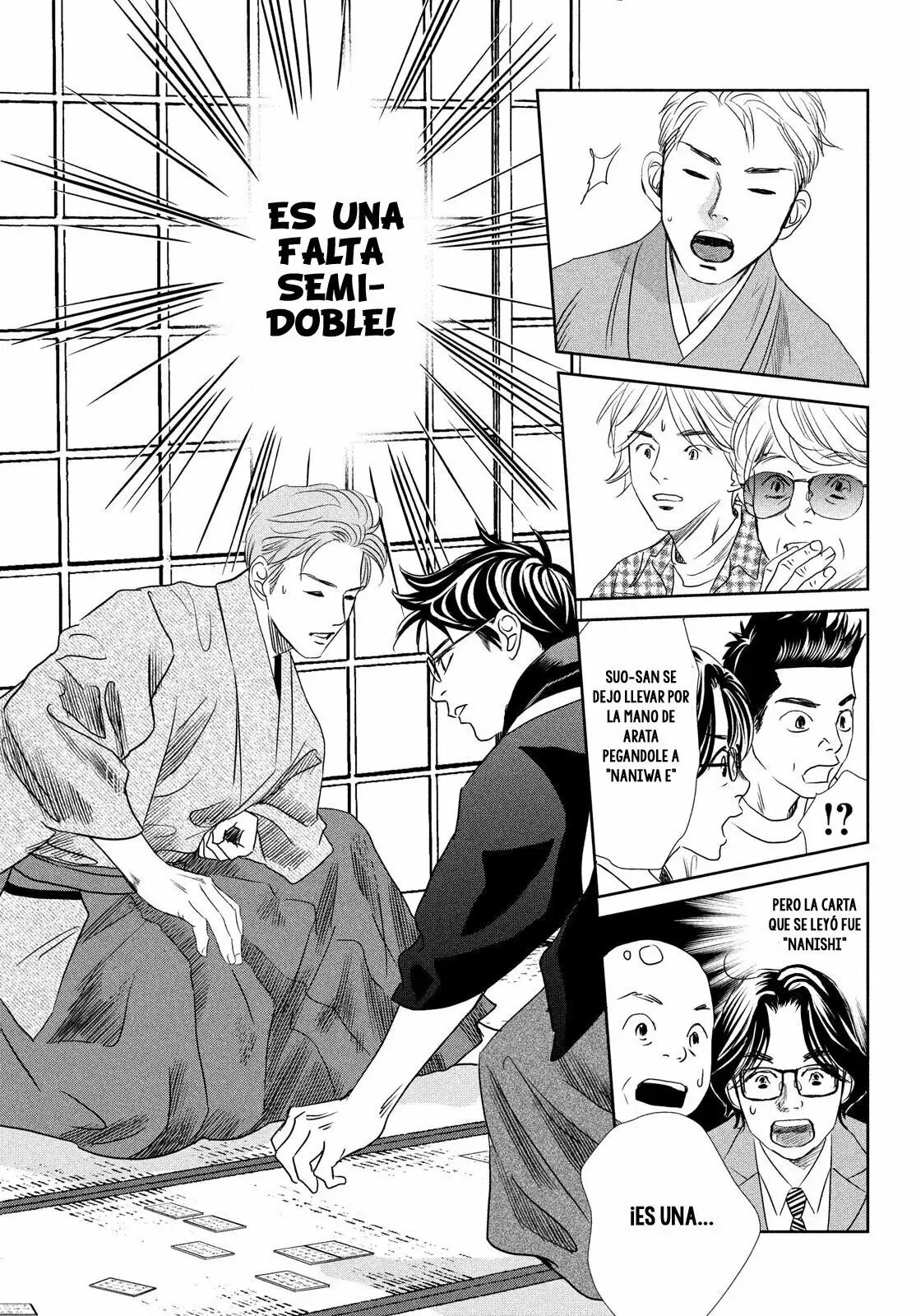Chihayafuru capítulo 244, página 36