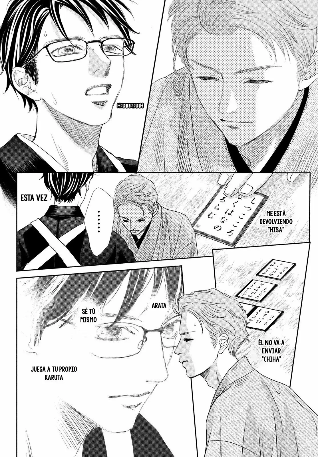 Chihayafuru capítulo 244, página 37