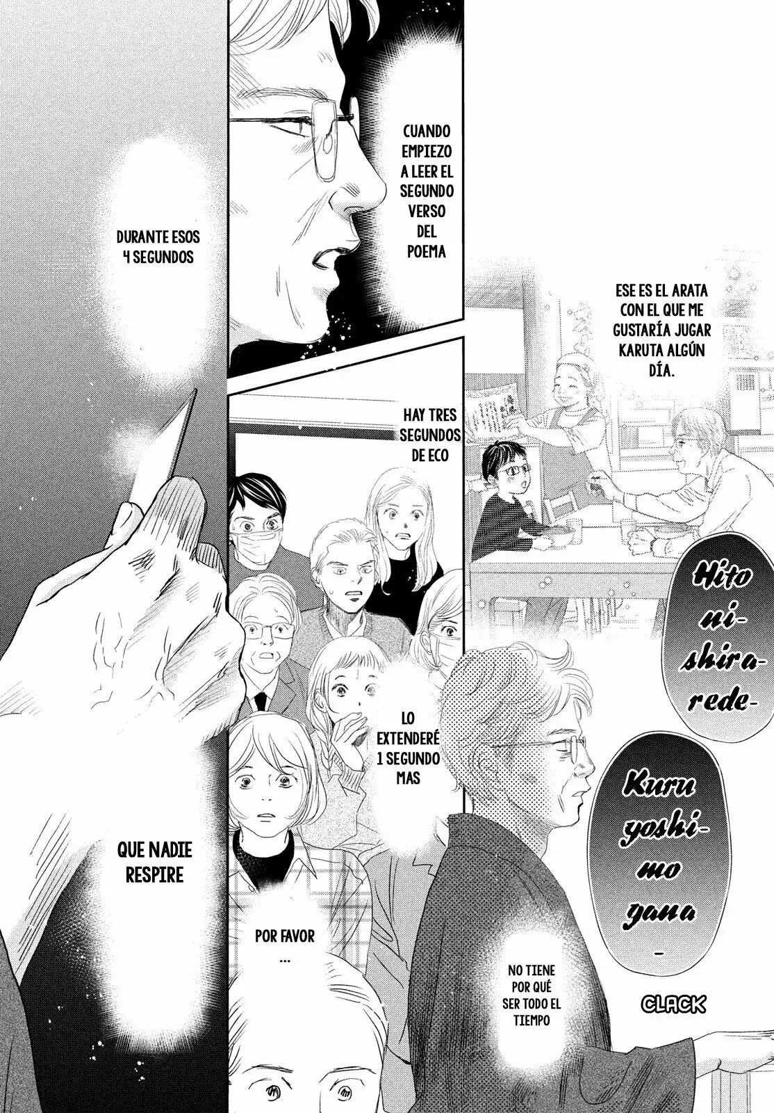 Chihayafuru capítulo 244, página 38