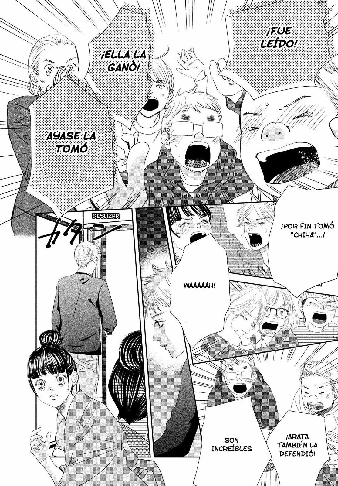Chihayafuru capítulo 245, página 8