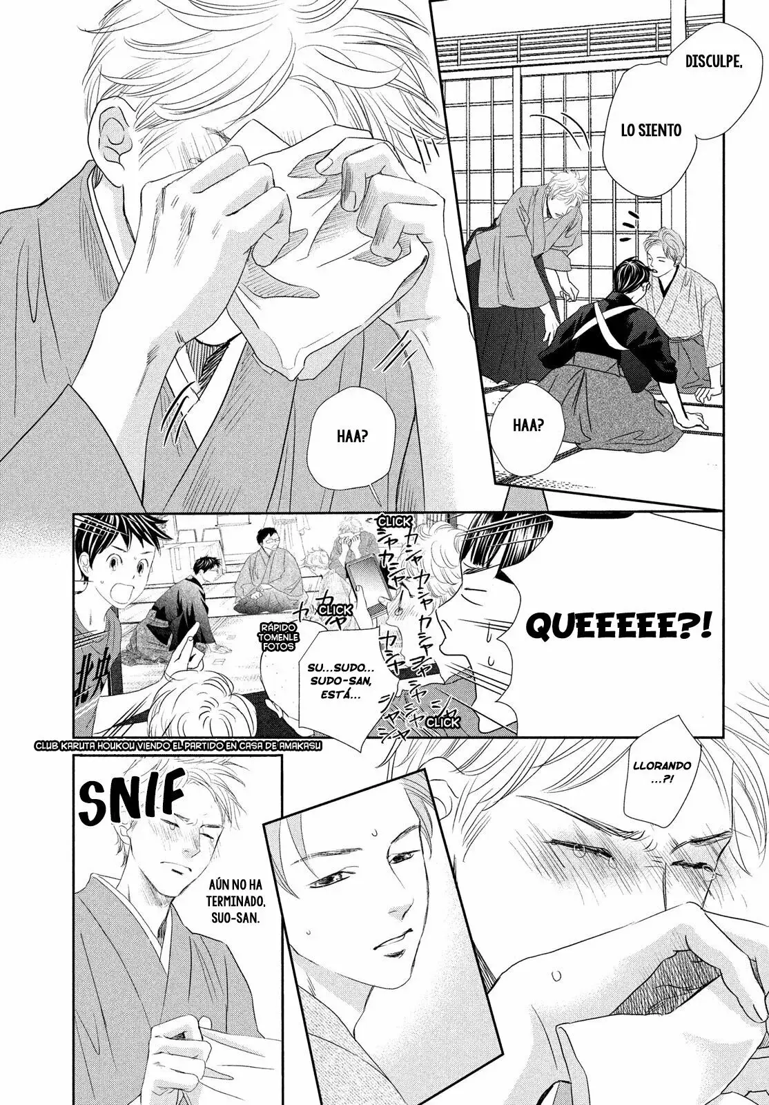 Chihayafuru capítulo 245, página 12