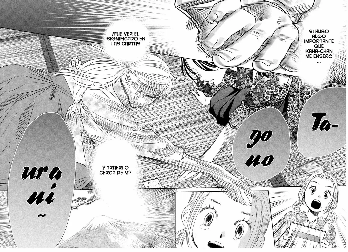 Chihayafuru capítulo 245, página 38