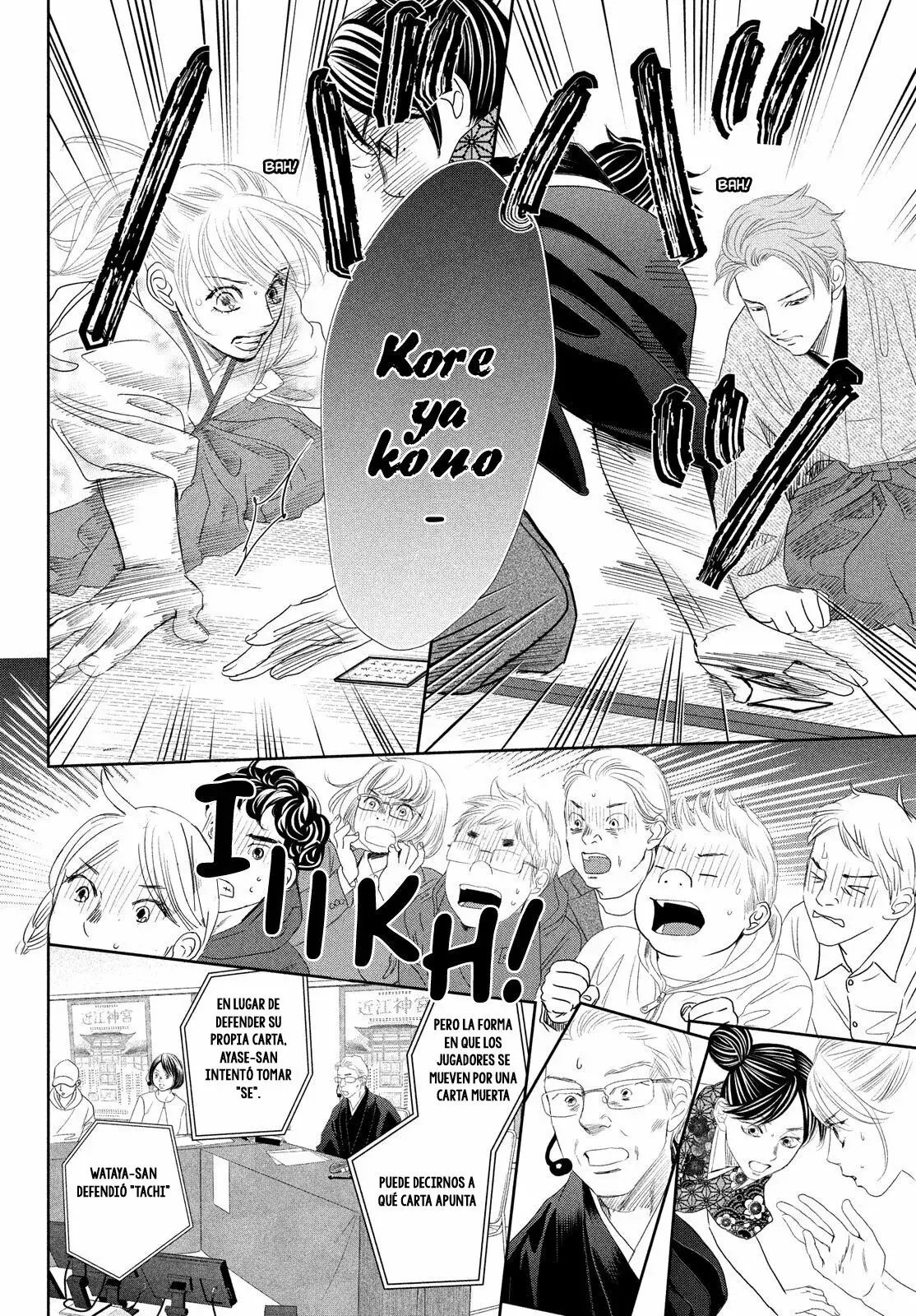 Chihayafuru capítulo 246, página 24
