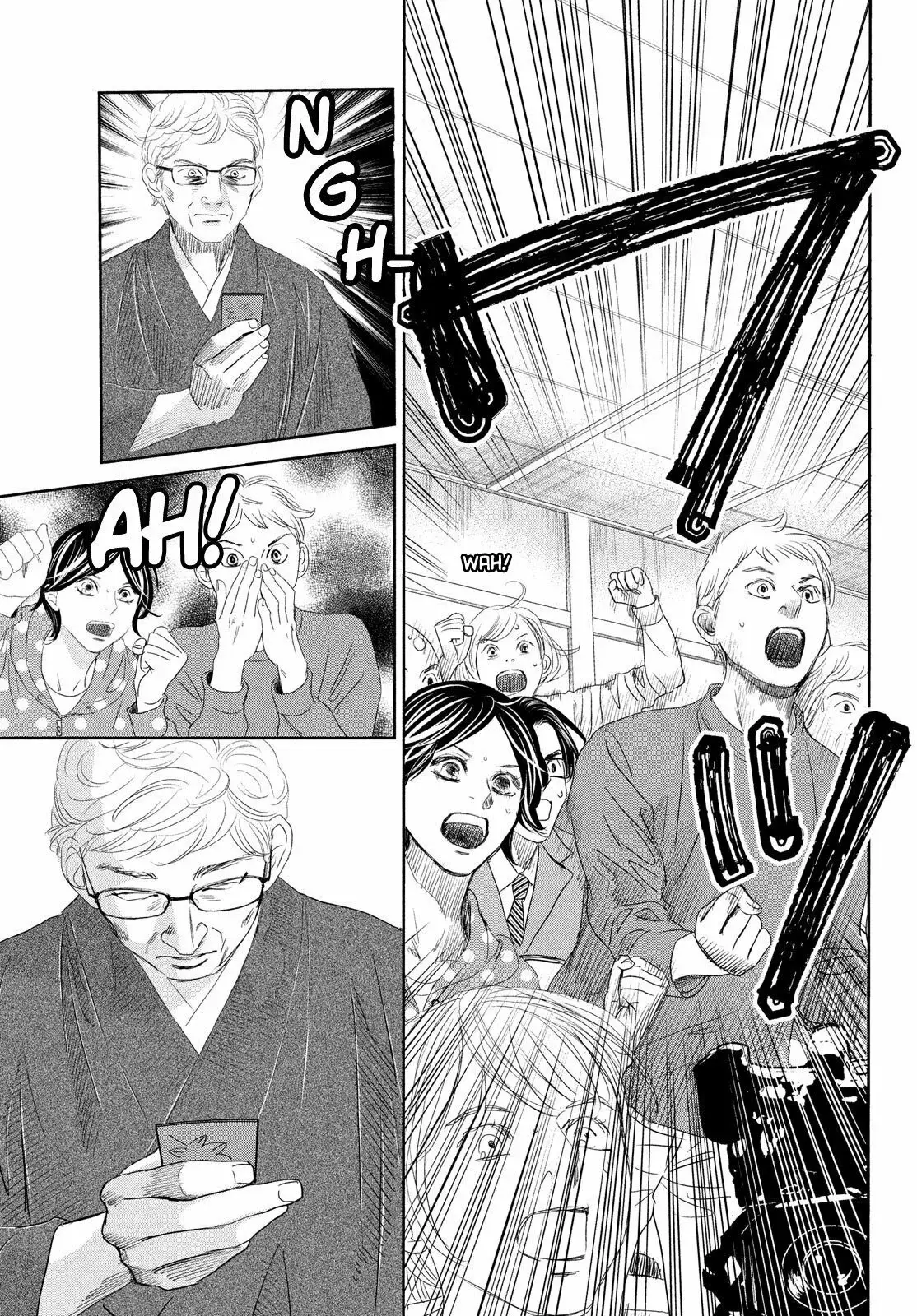 Chihayafuru capítulo 246, página 38