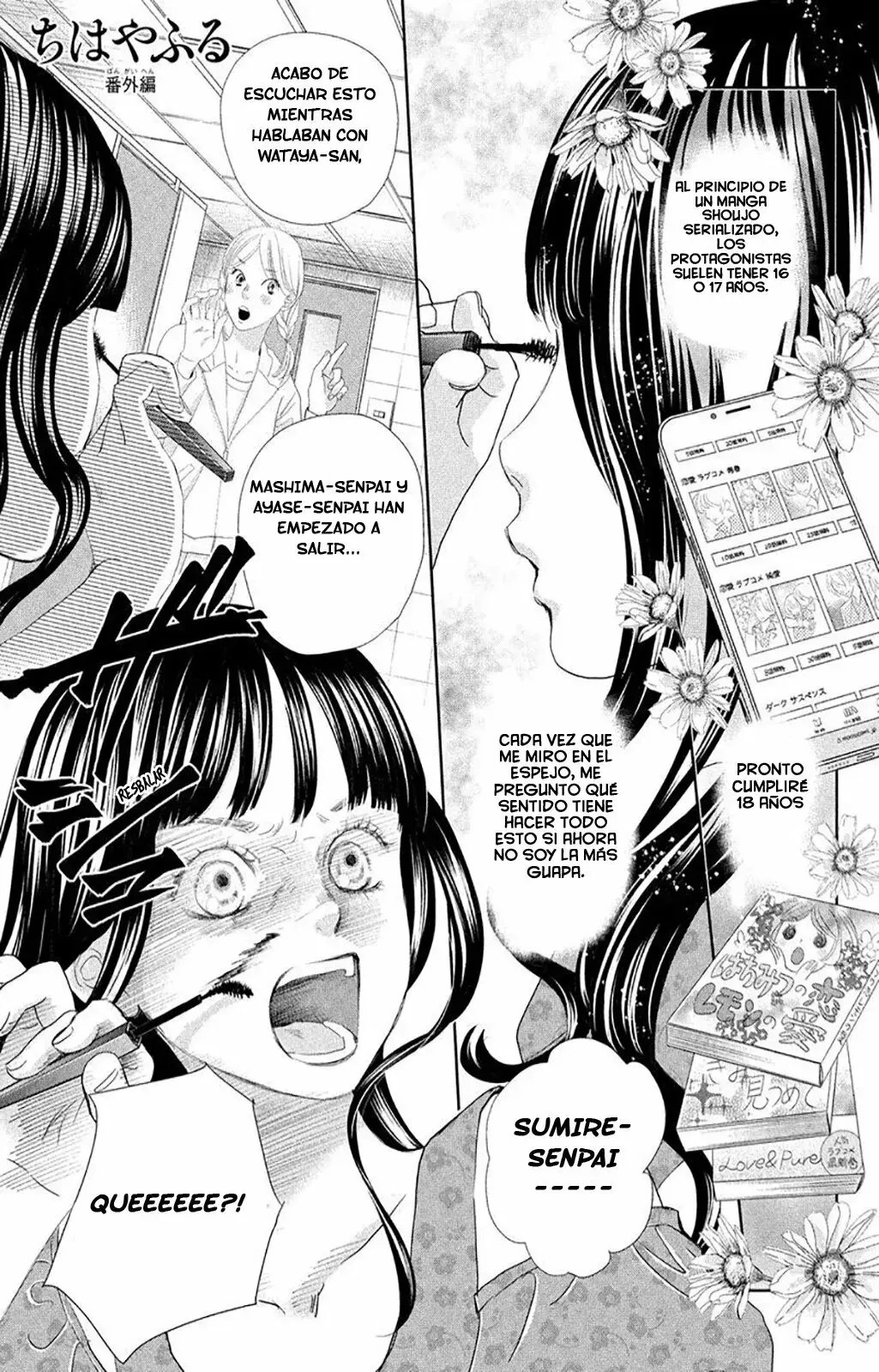 Chihayafuru capítulo 247.5, página 3