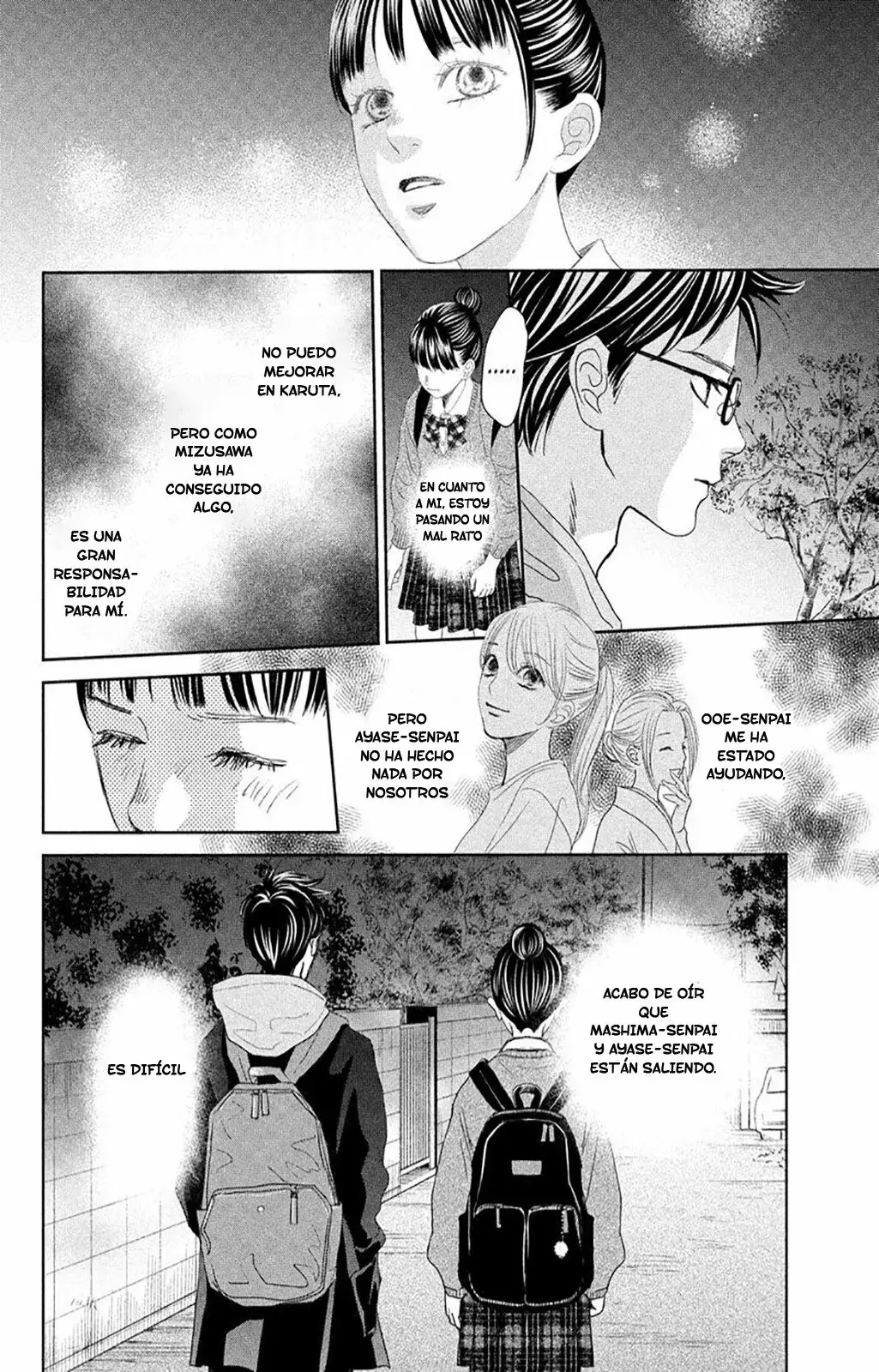 Chihayafuru capítulo 247.5, página 26