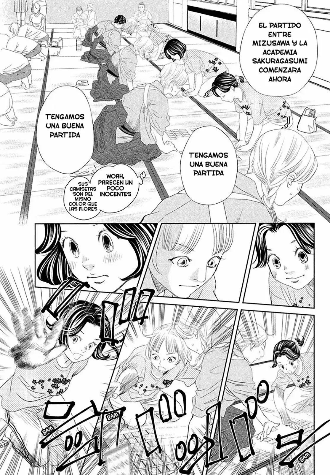 Chihayafuru capítulo 247.5, página 33