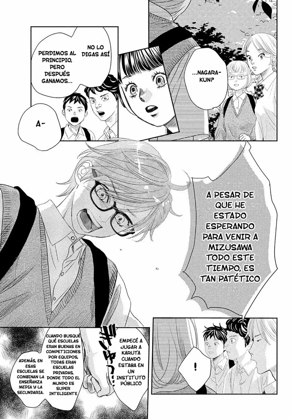 Chihayafuru capítulo 247.5, página 37