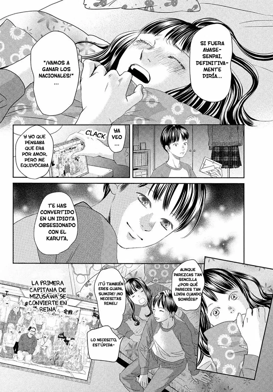 Chihayafuru capítulo 247.5, página 40