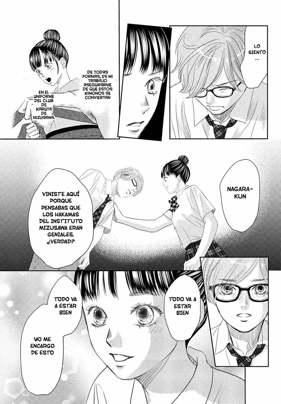 Chihayafuru capítulo 247.5, página 45