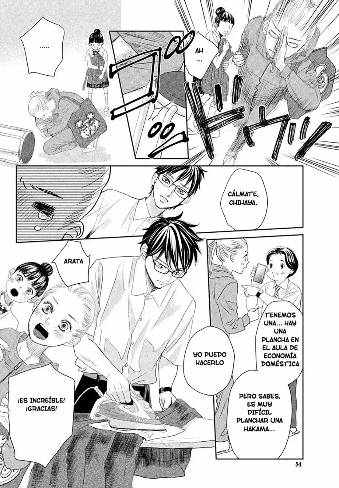 Chihayafuru capítulo 247.5, página 52