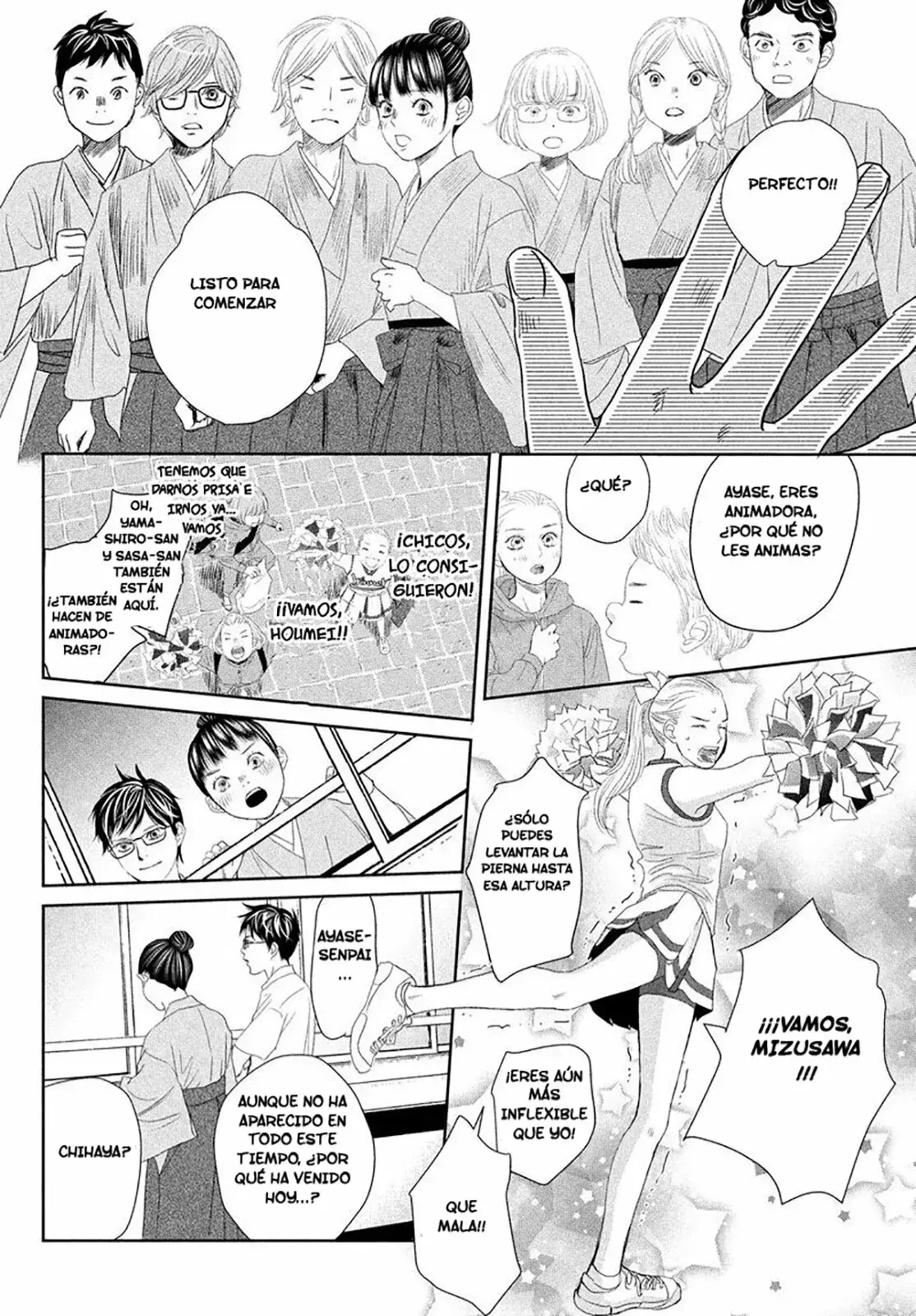 Chihayafuru capítulo 247.5, página 54