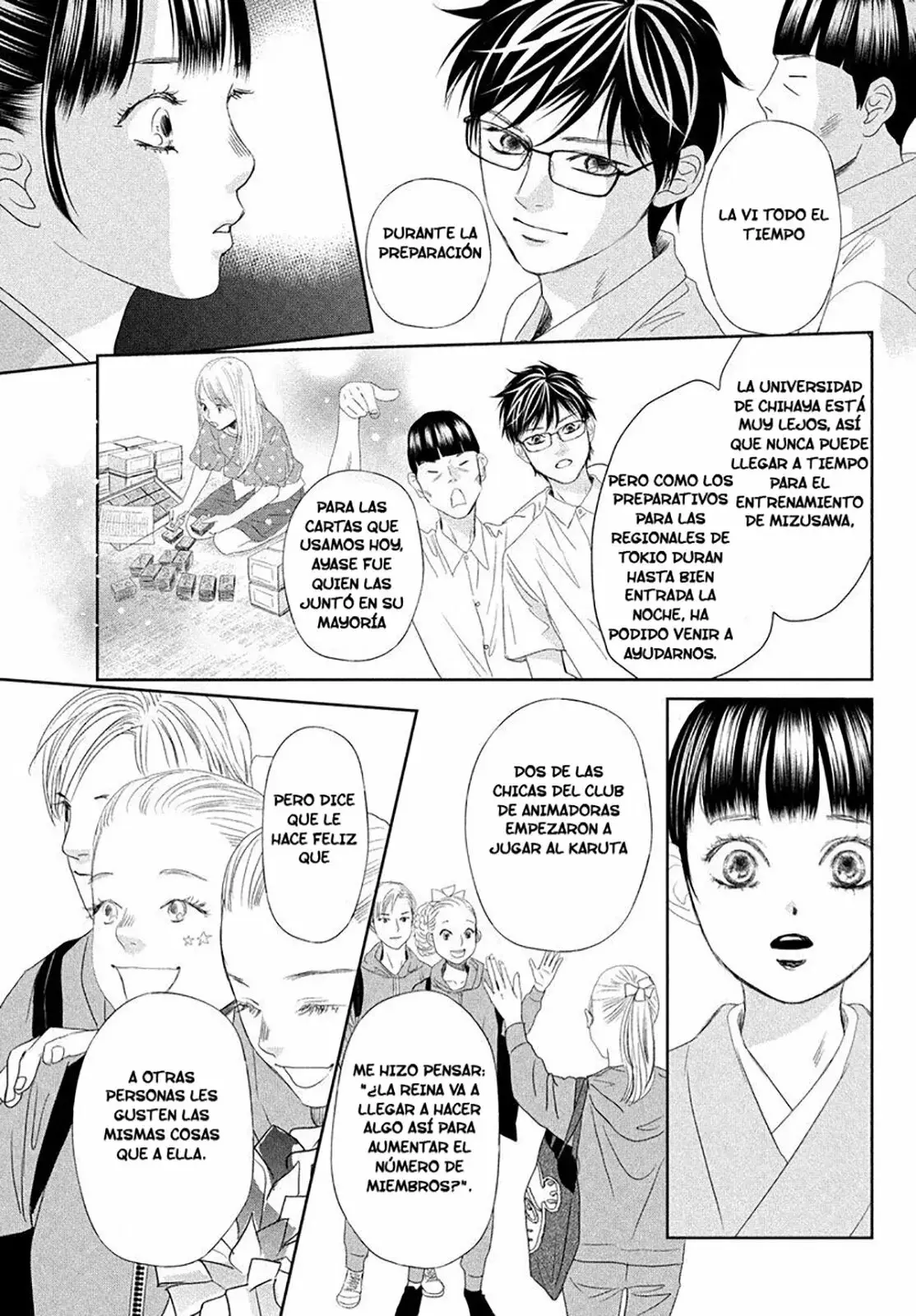Chihayafuru capítulo 247.5, página 55