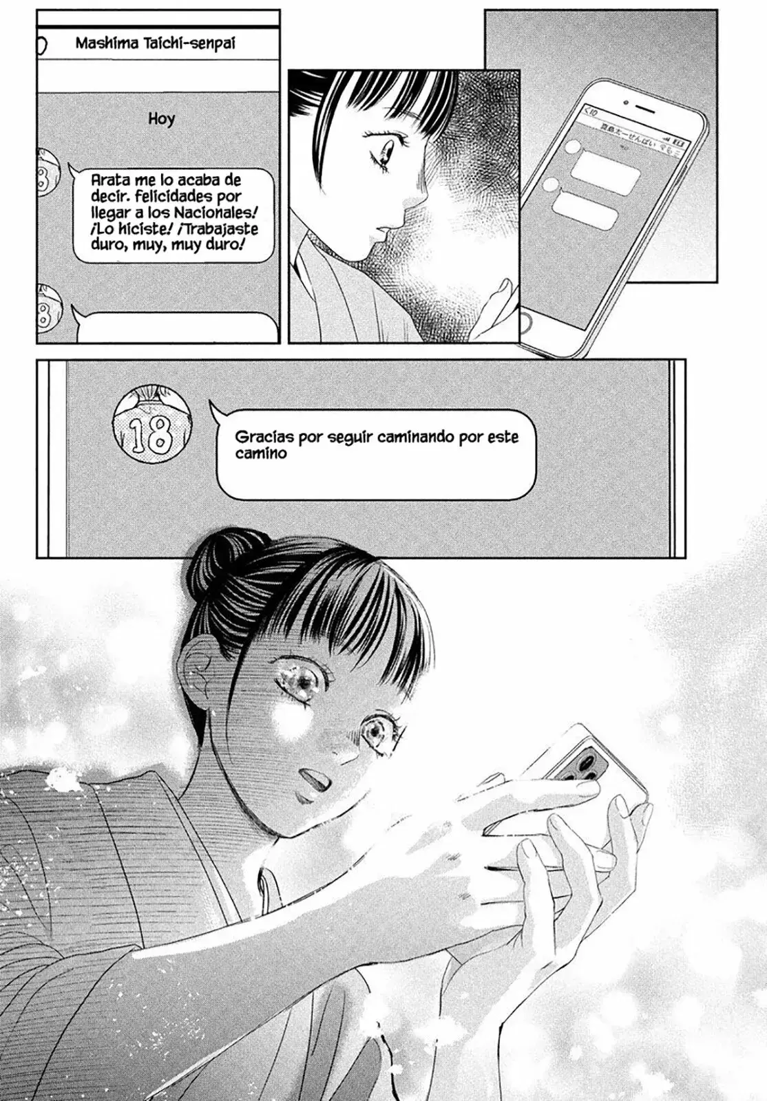 Chihayafuru capítulo 247.5, página 62