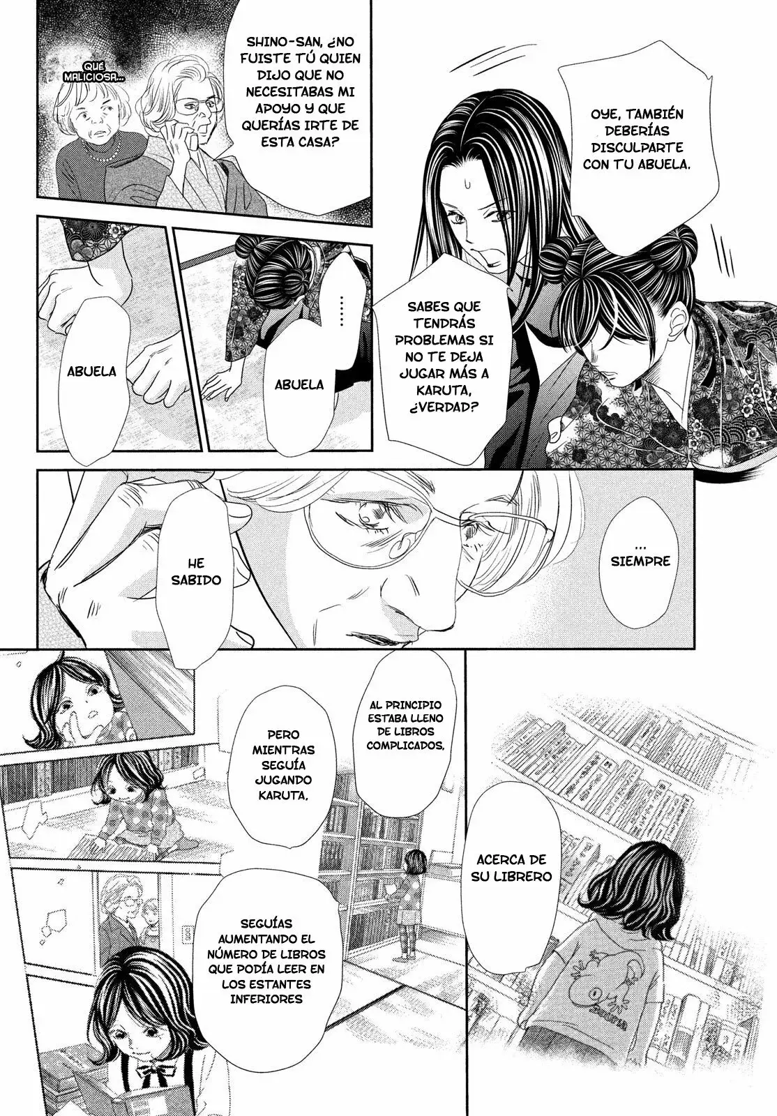 Chihayafuru capítulo 247, página 21
