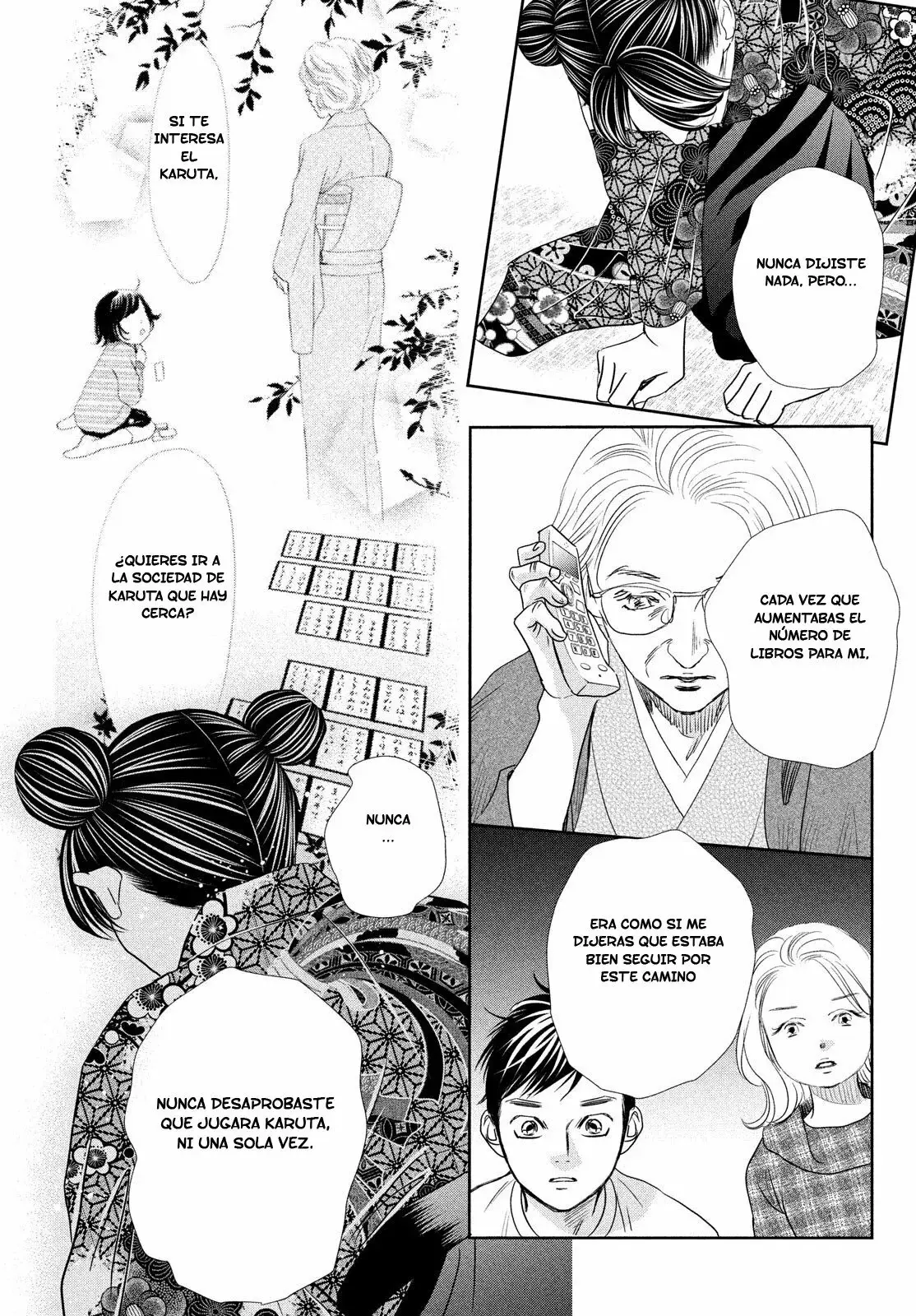 Chihayafuru capítulo 247, página 22