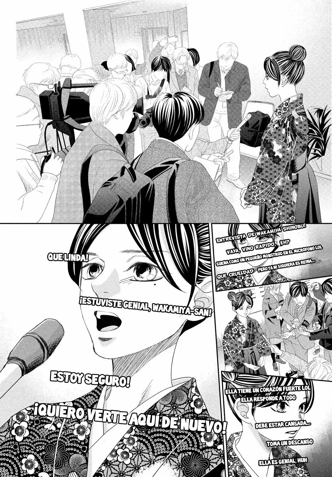 Chihayafuru capítulo 247, página 27