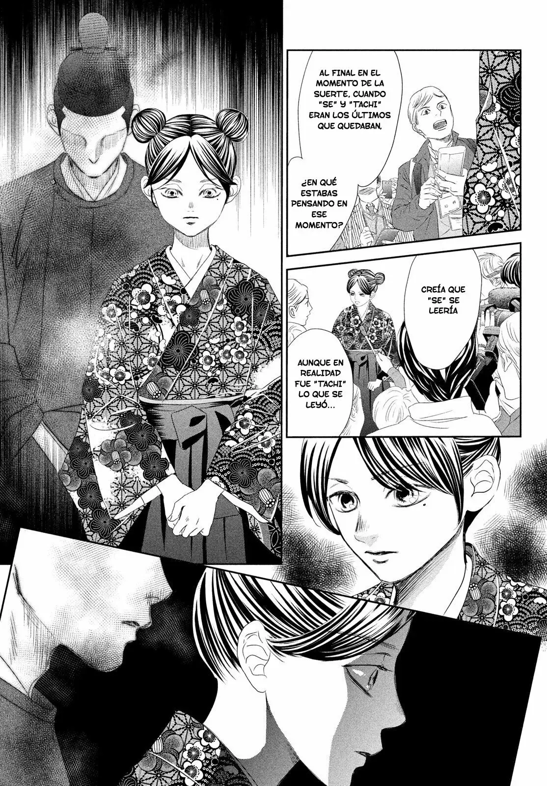 Chihayafuru capítulo 247, página 28