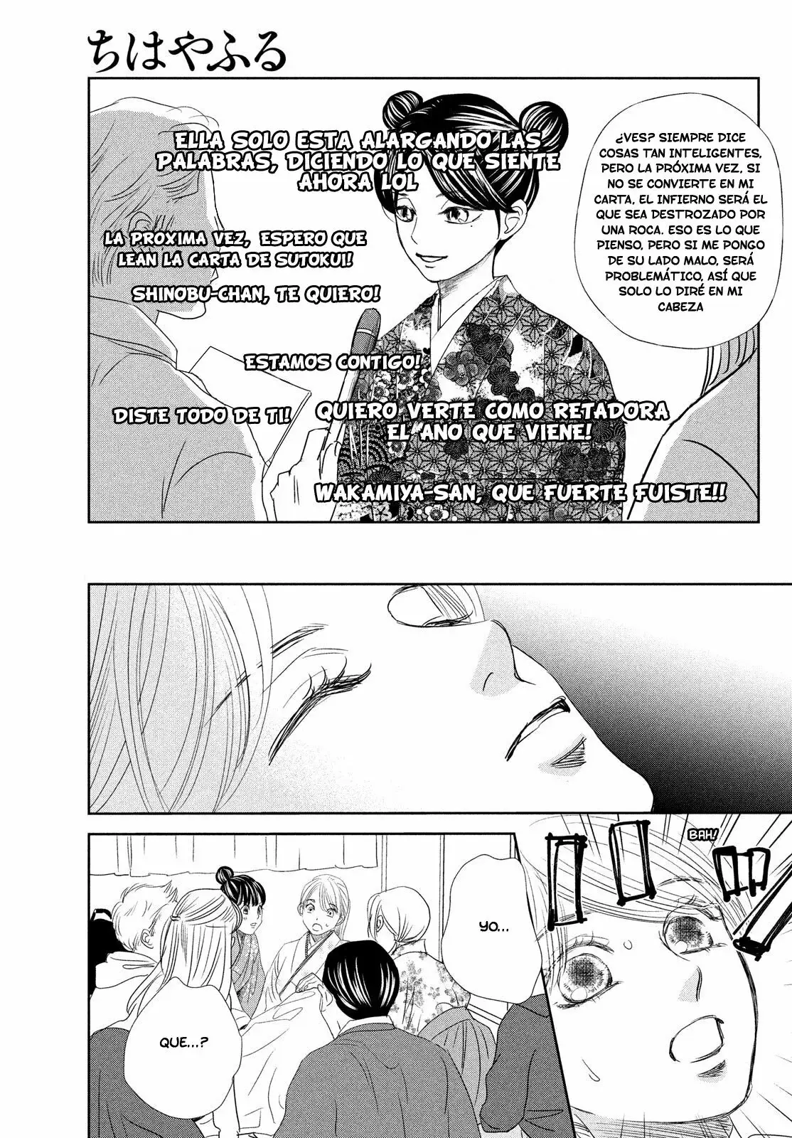 Chihayafuru capítulo 247, página 30