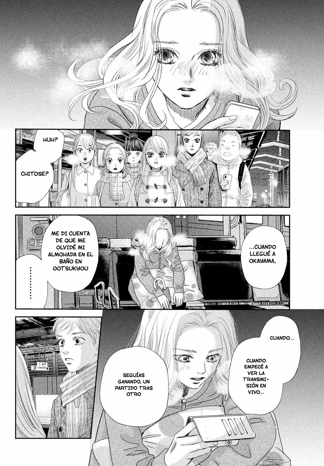 Chihayafuru capítulo 247, página 48