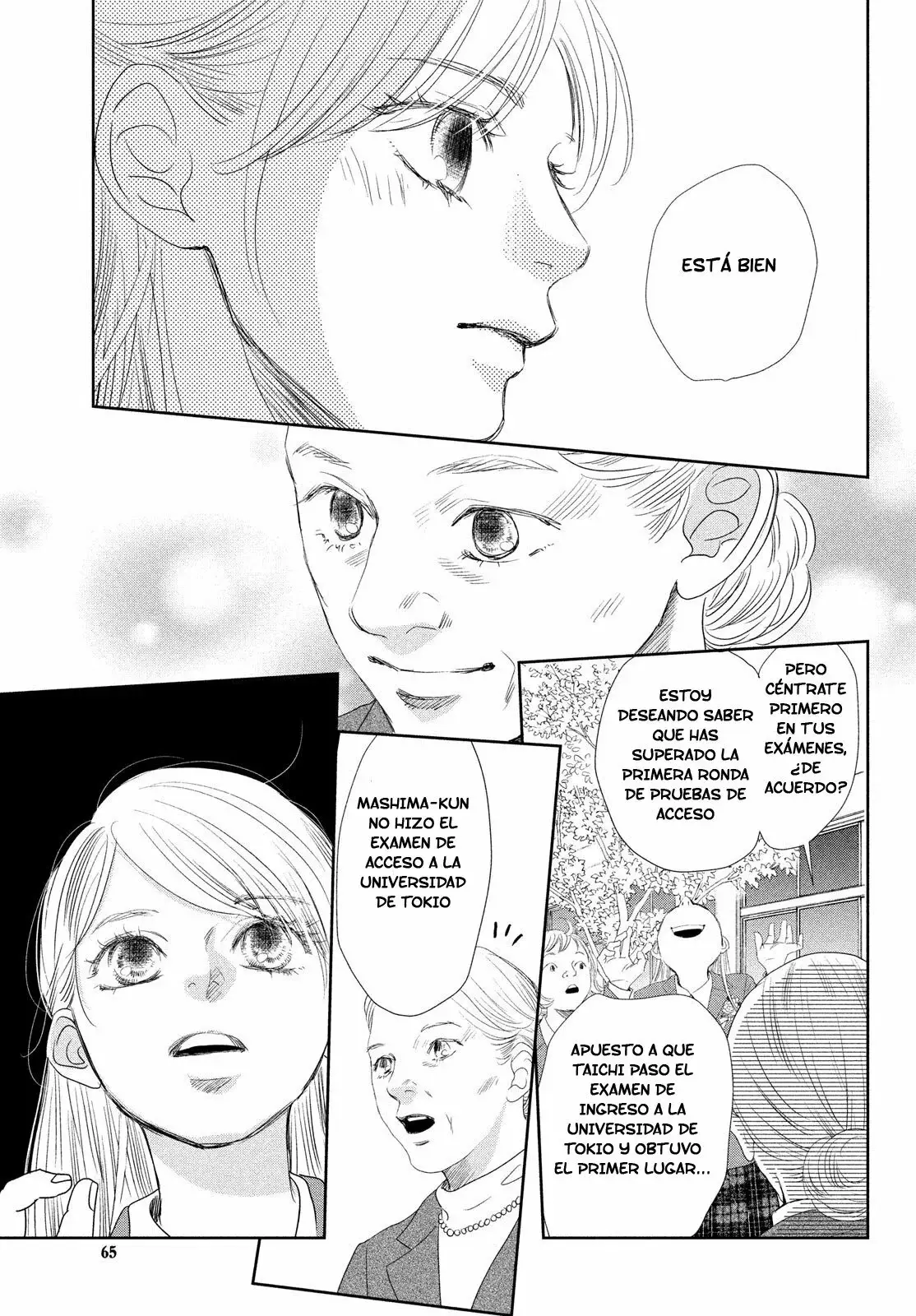 Chihayafuru capítulo 247, página 55