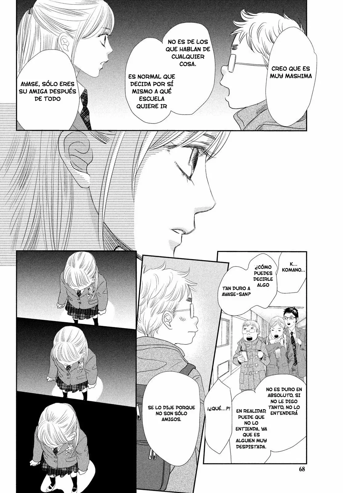 Chihayafuru capítulo 247, página 58