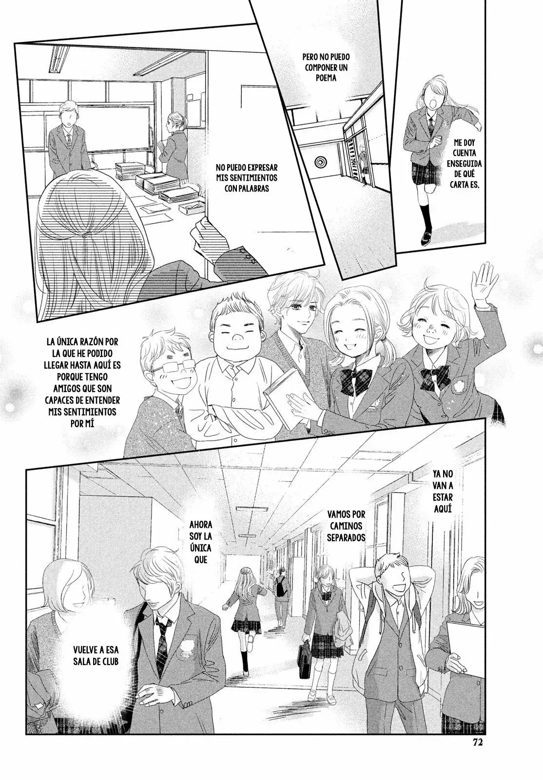 Chihayafuru capítulo 247, página 62