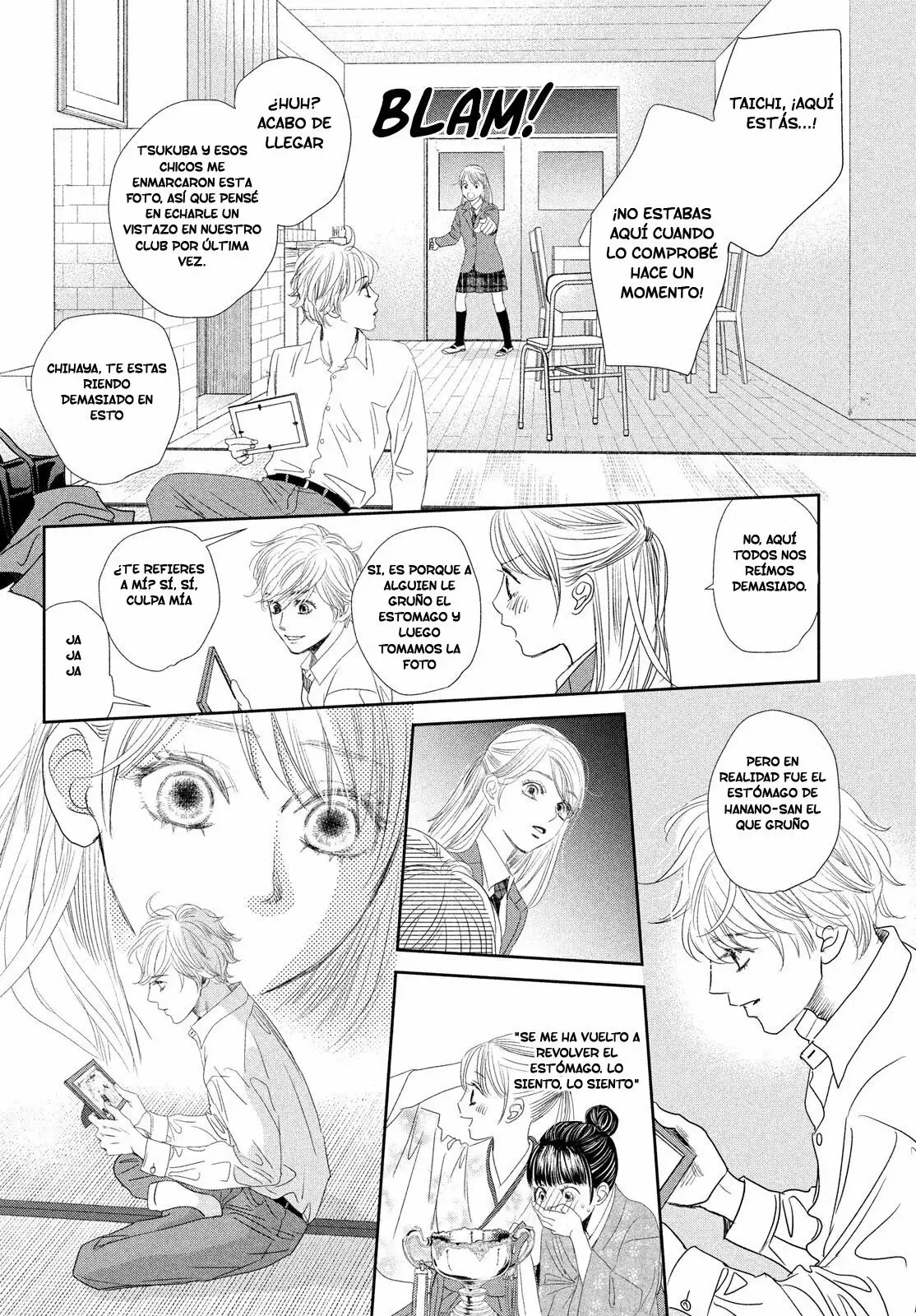 Chihayafuru capítulo 247, página 64