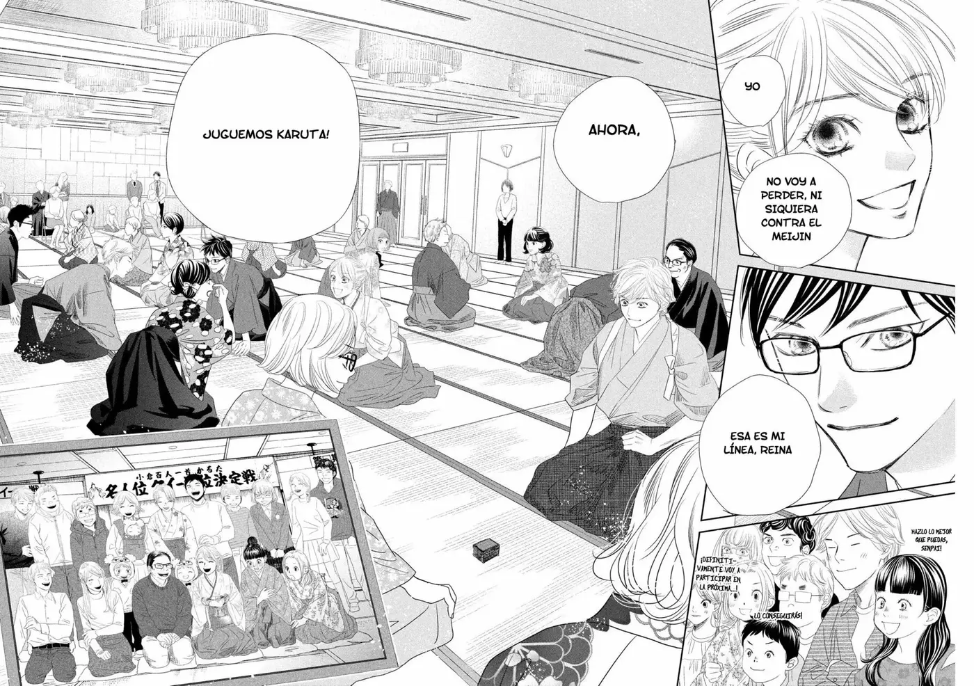 Chihayafuru capítulo 247, página 78