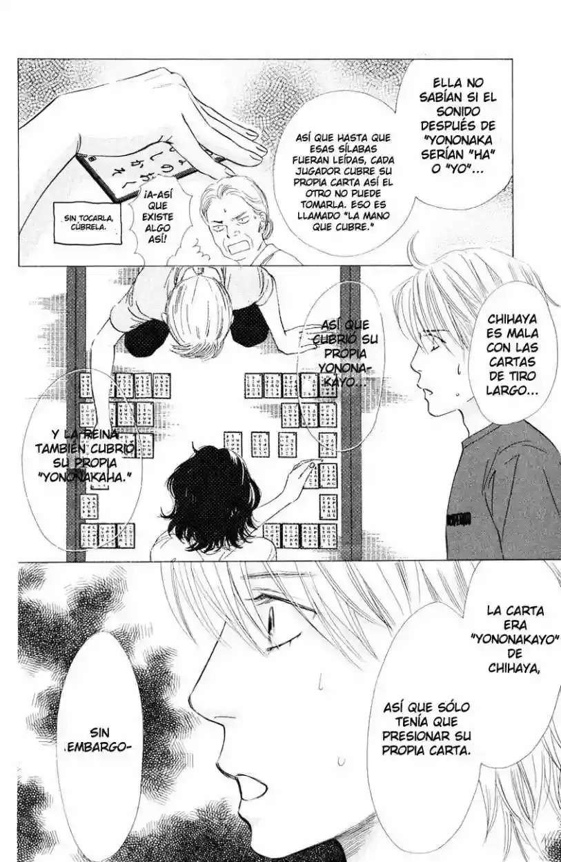 Chihayafuru capítulo 25, página 27
